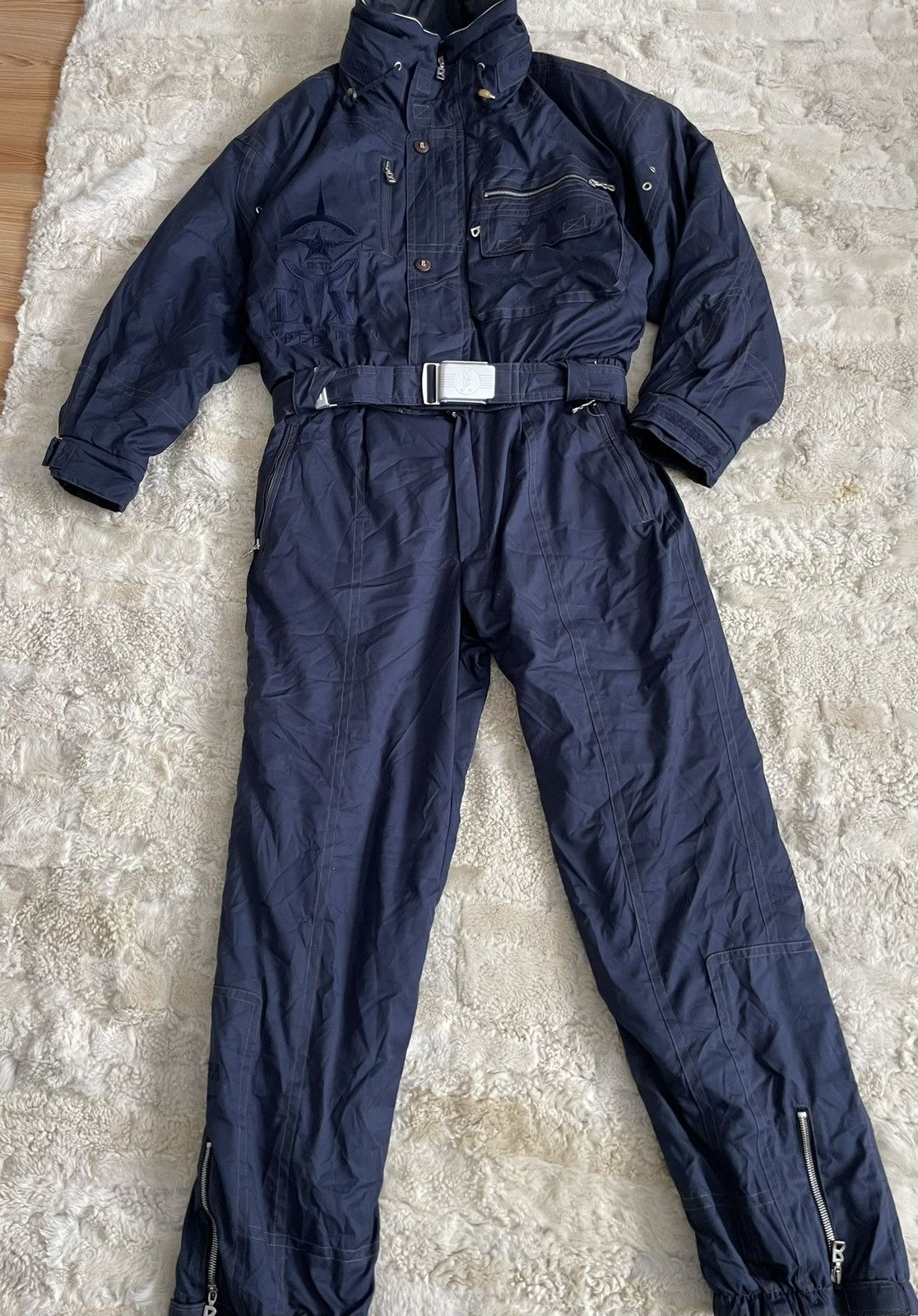 Bogner Vintage Bogner EX Expedition one-piece ski suit from the 90s Size US L / EU 52-54 / 3 - 3 Thumbnail