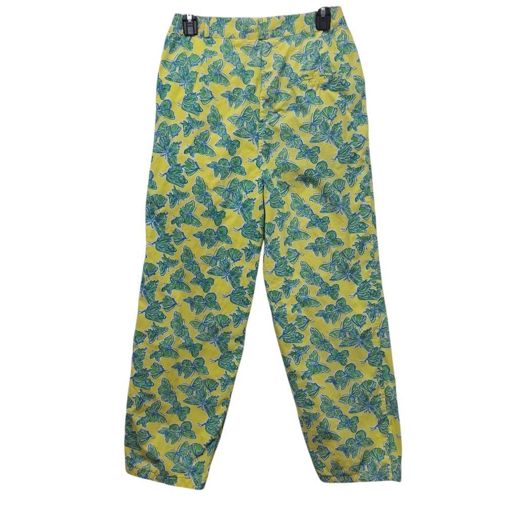 Lilly Pulitzer Vintage Lilly Pulitzer Butterfly Print Cotton High Waist Y2K Size 30" / US 8 / IT 44 - 3 Thumbnail
