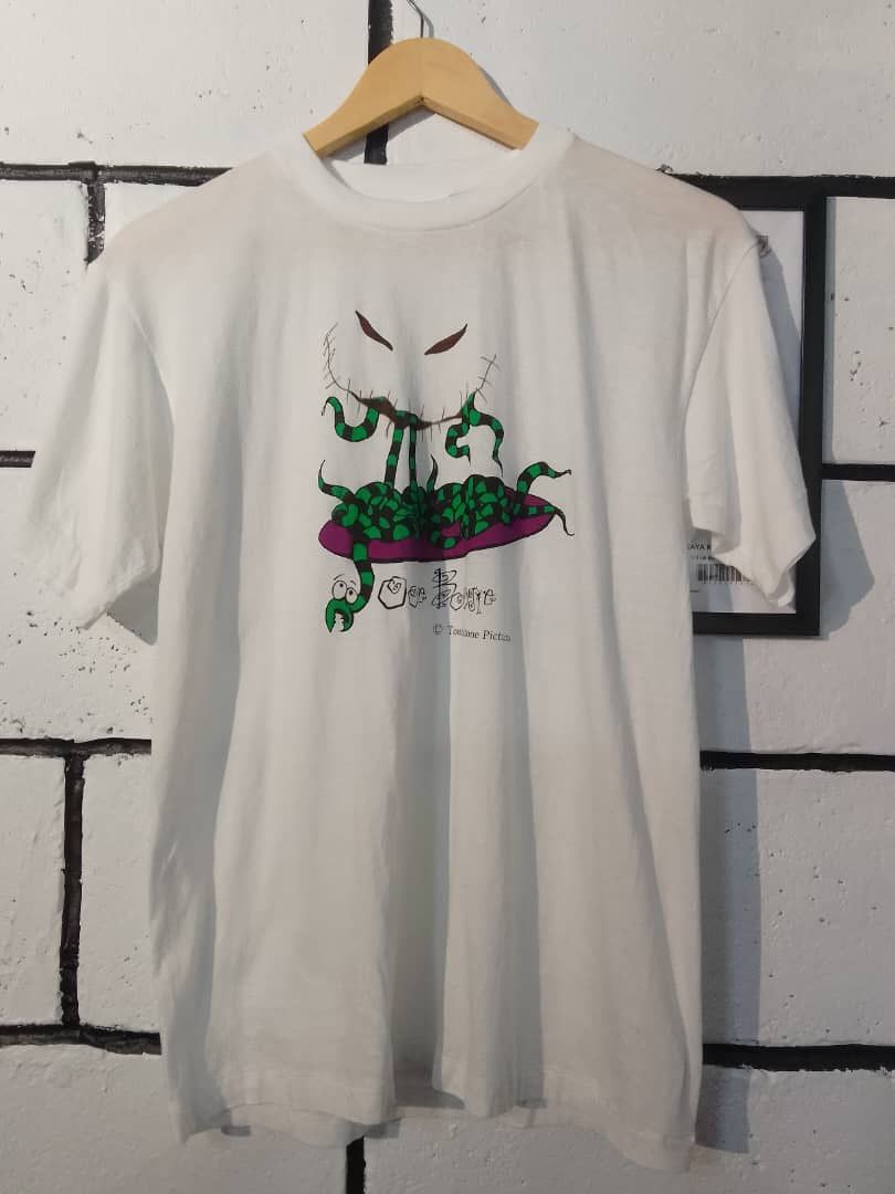 Vintage Nightmare Before Christmas Tshirt 90s Vintage SEGA Japan Size US M / EU 48-50 / 2 - 2 Thumbnail