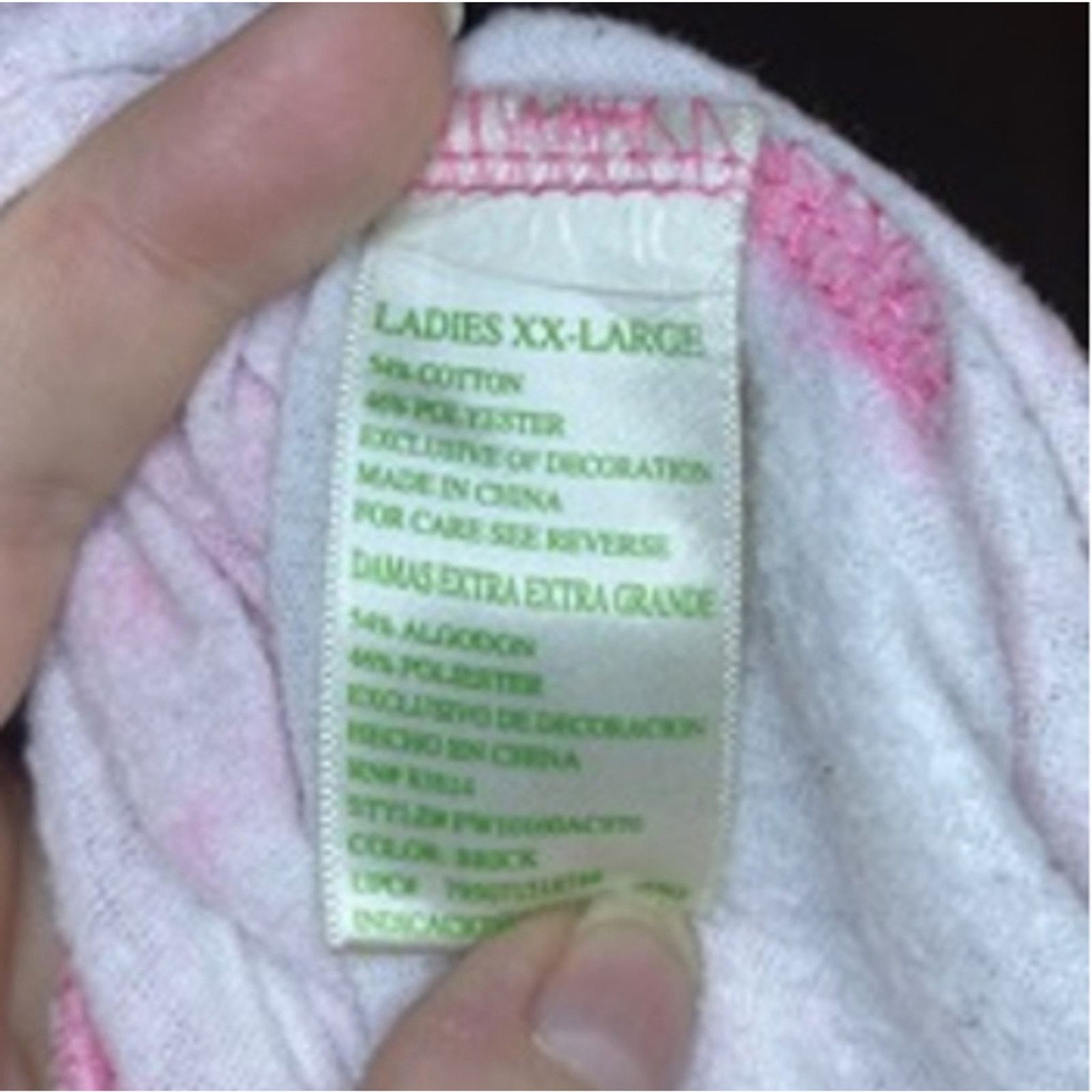 Other Coastal Cowgirl Pink Trim Lace-Up Hoodie Green Tea XXL Size XXL / US 16-18 / IT 52-54 - 5 Thumbnail