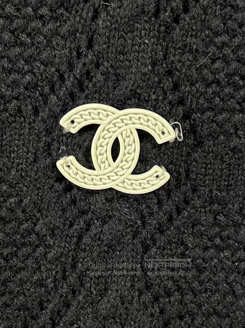 Chanel Chanel 22C black and white colour-block knitted sweater Size XXS / US 00 / IT 34 - 5 Thumbnail