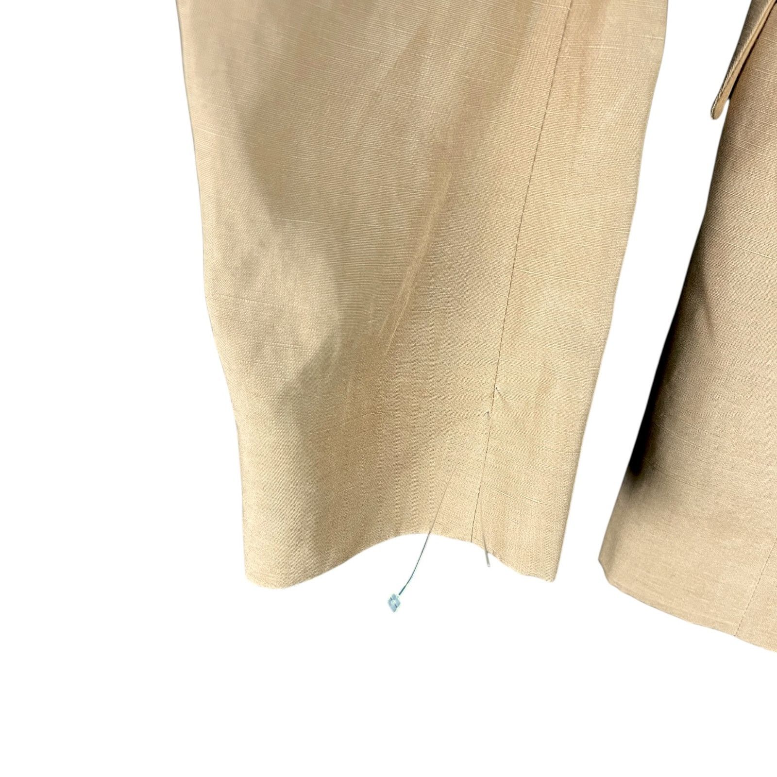 Cos COS Tan Linen Blend Blazer Women's Size 2 $190 NWT Career Size XS / US 0-2 / IT 36-38 - 3 Thumbnail