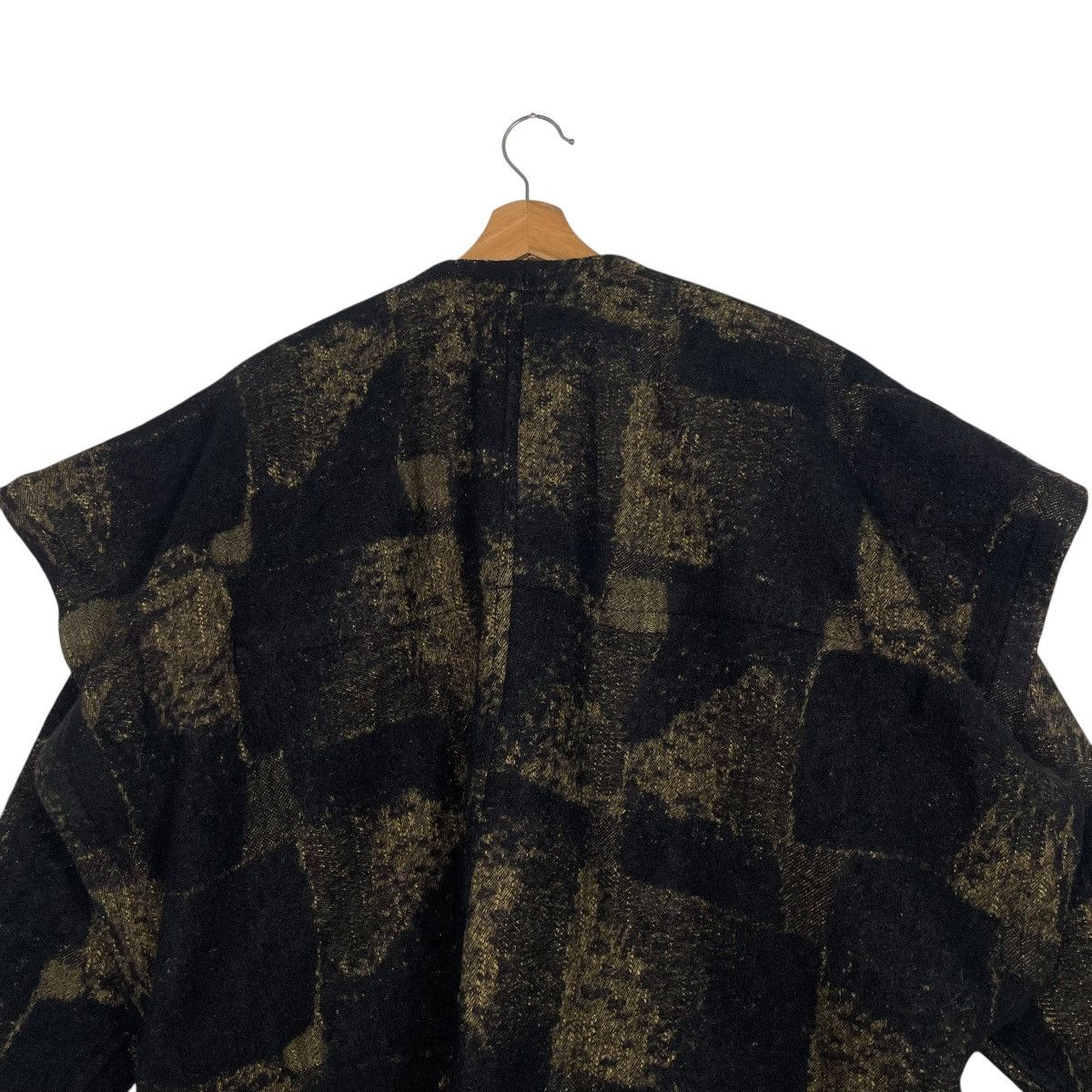 Issey Miyake Vintage 80s Issey Miyake Asymmetrical Wool Jacket Size US M / EU 48-50 / 2 - 8 Thumbnail