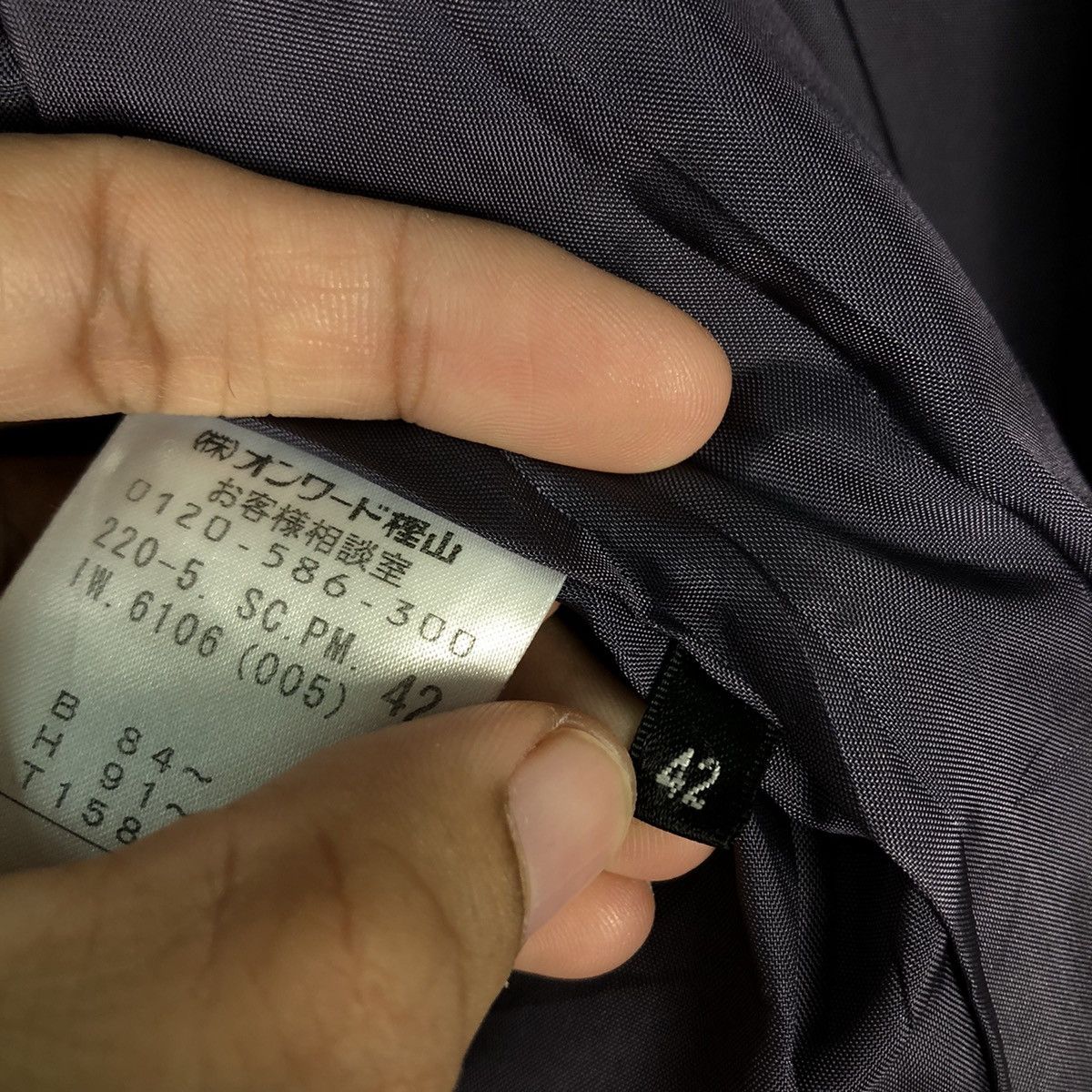 Japanese Brand 🔥Paul Smith Black Label Wool Long Jacket Herringbone Size US M / EU 48-50 / 2 - 22 Thumbnail