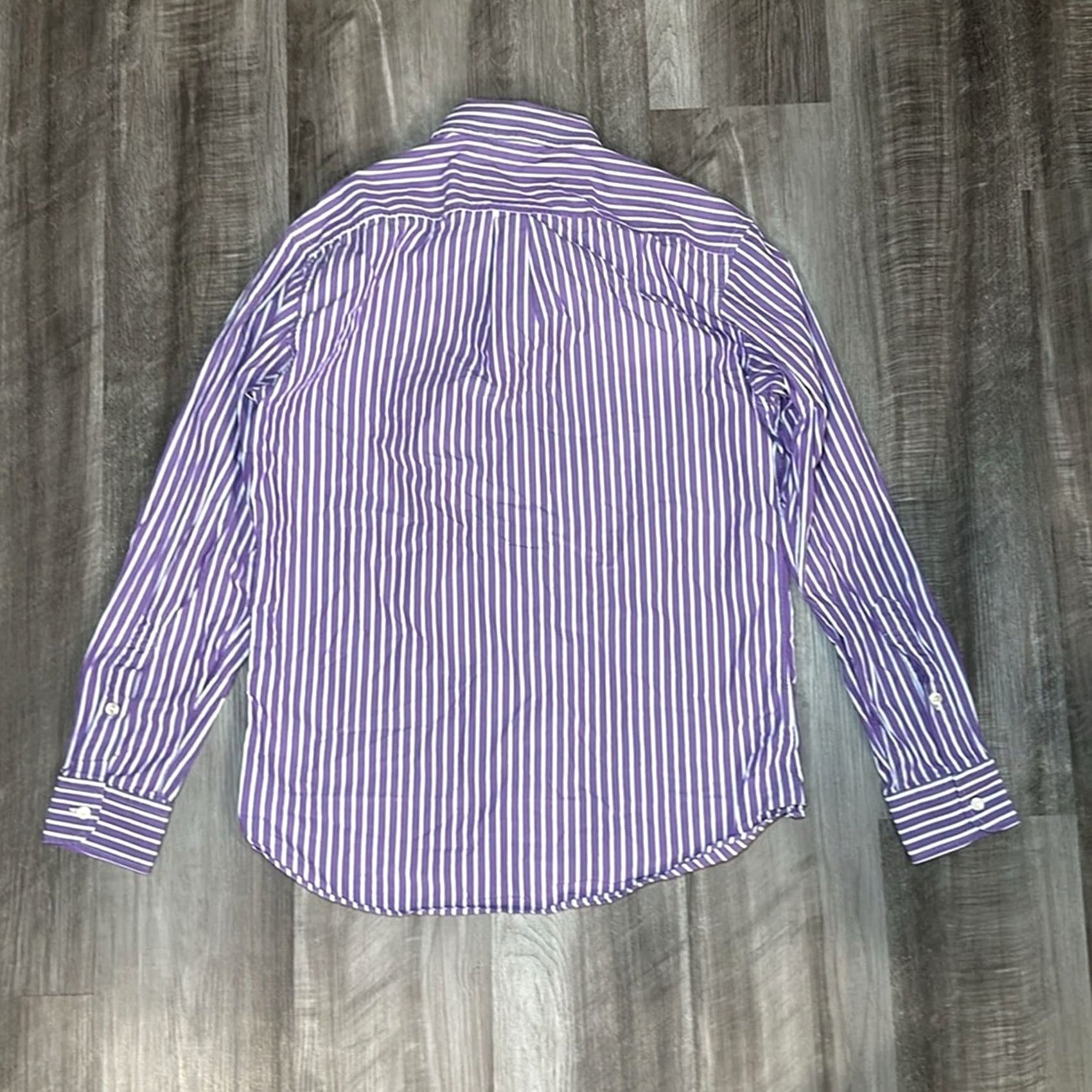 Bills Khakis Bills Khakis Classic Fit Long Sleeve Button Down - Medium Mens Purple Shirt Size US M / EU 48-50 / 2 - 3 Thumbnail