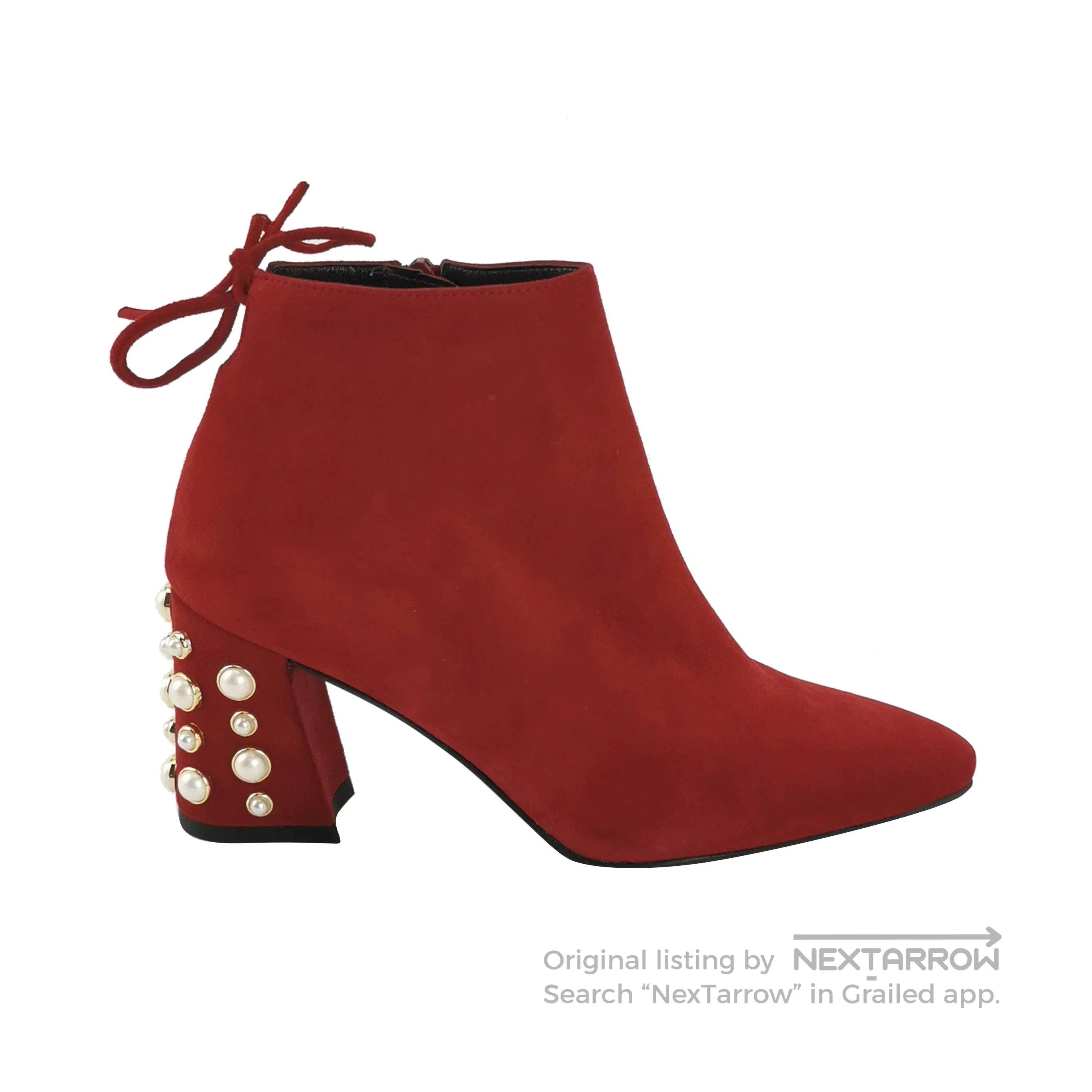 Stuart Weitzman Stuart Weitzman Suede Heel Shoes. Size US 6 / IT 36 - 1 Thumbnail