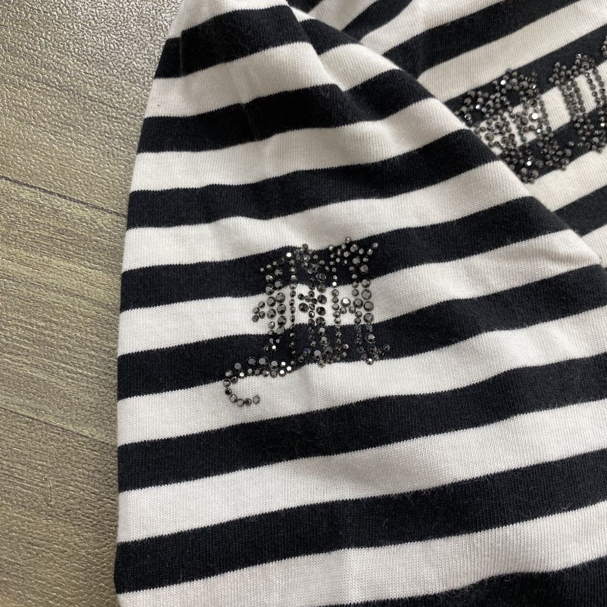 Japanese Brand 2000s The Muroer License Strip Cross Punk Goa LGB Longsleeve Size US S / EU 44-46 / 1 - 11 Thumbnail