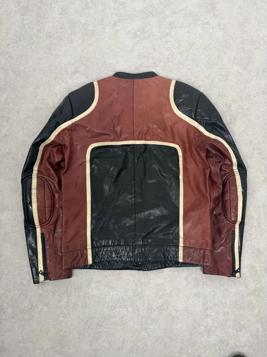 Prada AW2007 Prada Black & Red Biker Racer Leather Jacket Size US M / EU 48-50 / 2 - 6 Thumbnail