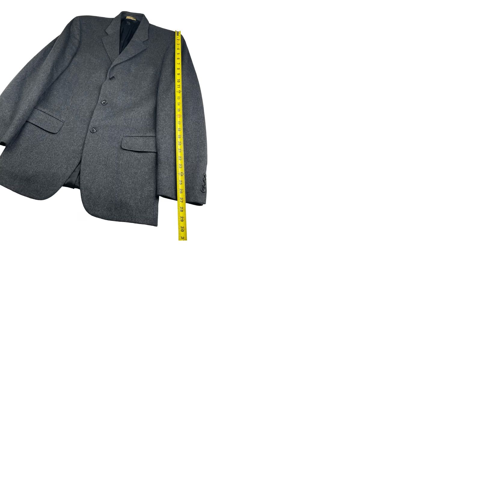 Loro Piana Loro Piana Blazer Shirt? No, Loro Piana Men's Sagewood 100% Cashmere Gray 3-Button Blazer 42 Long US Mens Jacket Knit? Size 42R - 9 Thumbnail