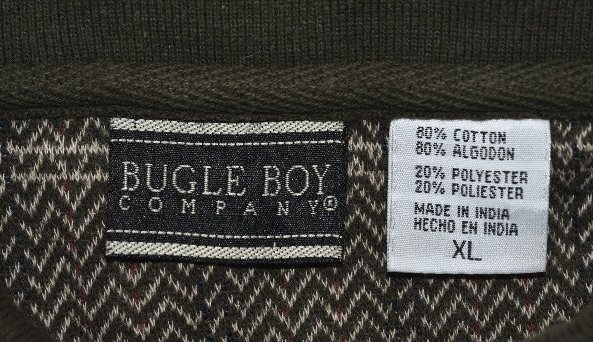 Bugle Boy × Vintage Vintage Y2K Bugle Boy Long Sleeve Polo Shirt (XL) Size US XL / EU 56 / 4 - 4 Thumbnail