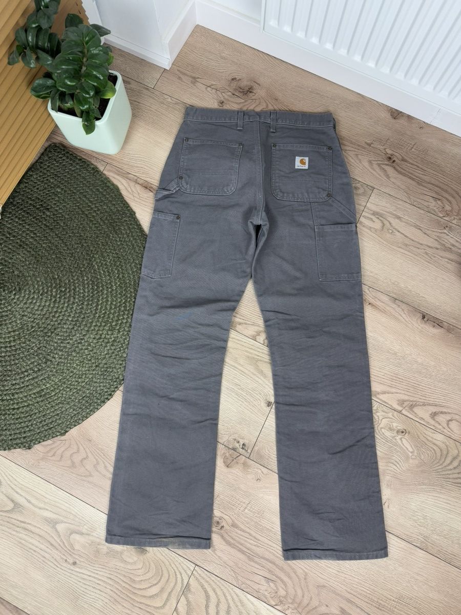 Carhartt Vintage Grey Carhartt Double Knee Jeans Size US 30 / EU 46 - 6 Thumbnail