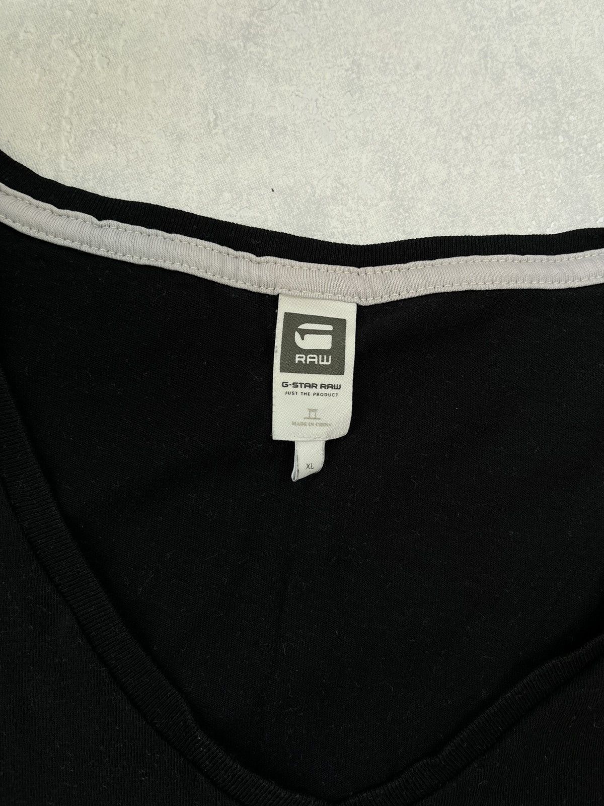 G-Star × Vintage 90’s G STAR RAW RETRO V-NECK AVANT-GARDE Y2K TEE Size US XL / EU 56 / 4 - 3 Thumbnail