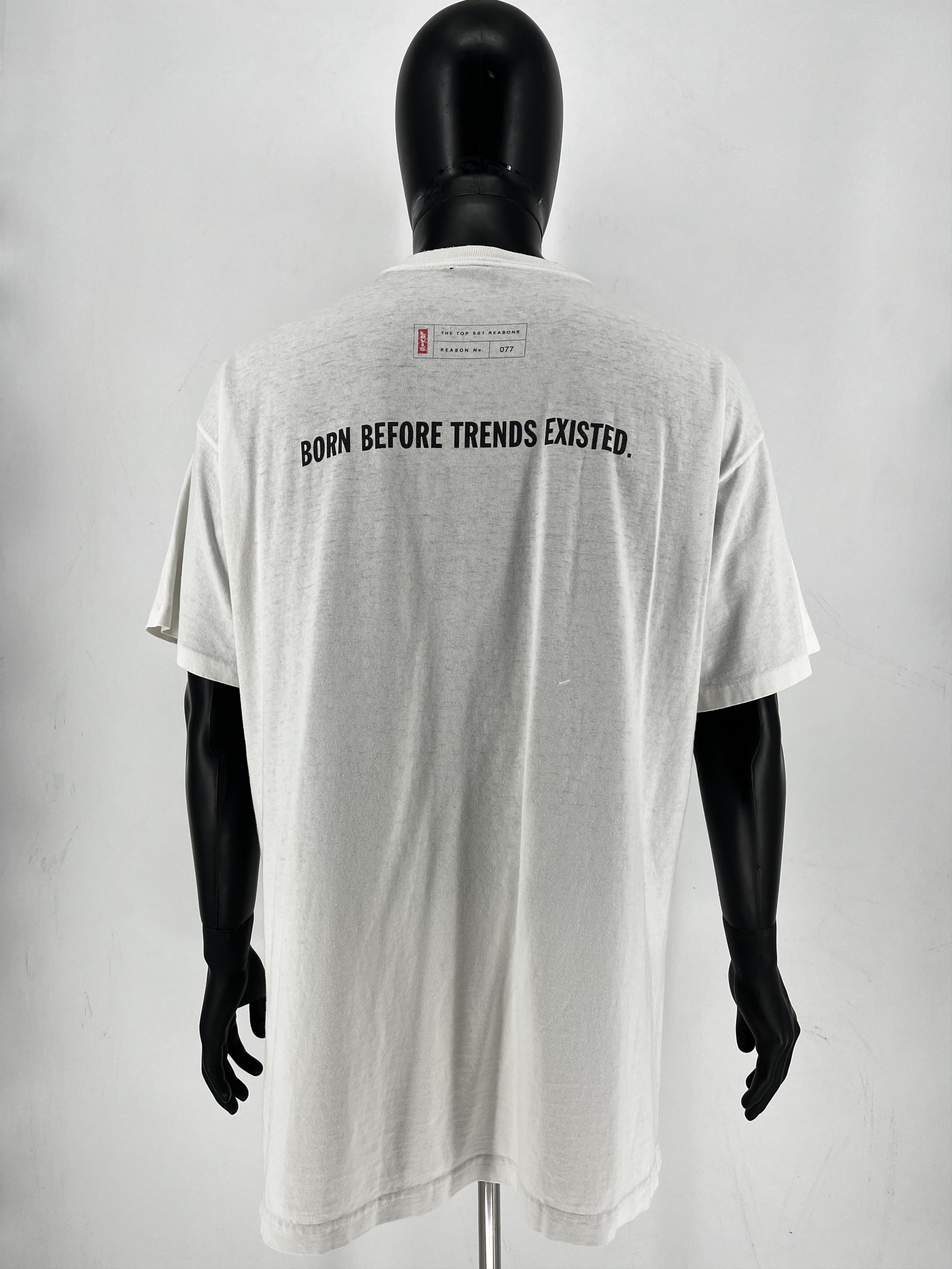 Levi's Vintage Clothing Vintage 1990s Levi’s 501 T shirt mens tee Rare Men’s Size US M / EU 48-50 / 2 - 10 Thumbnail