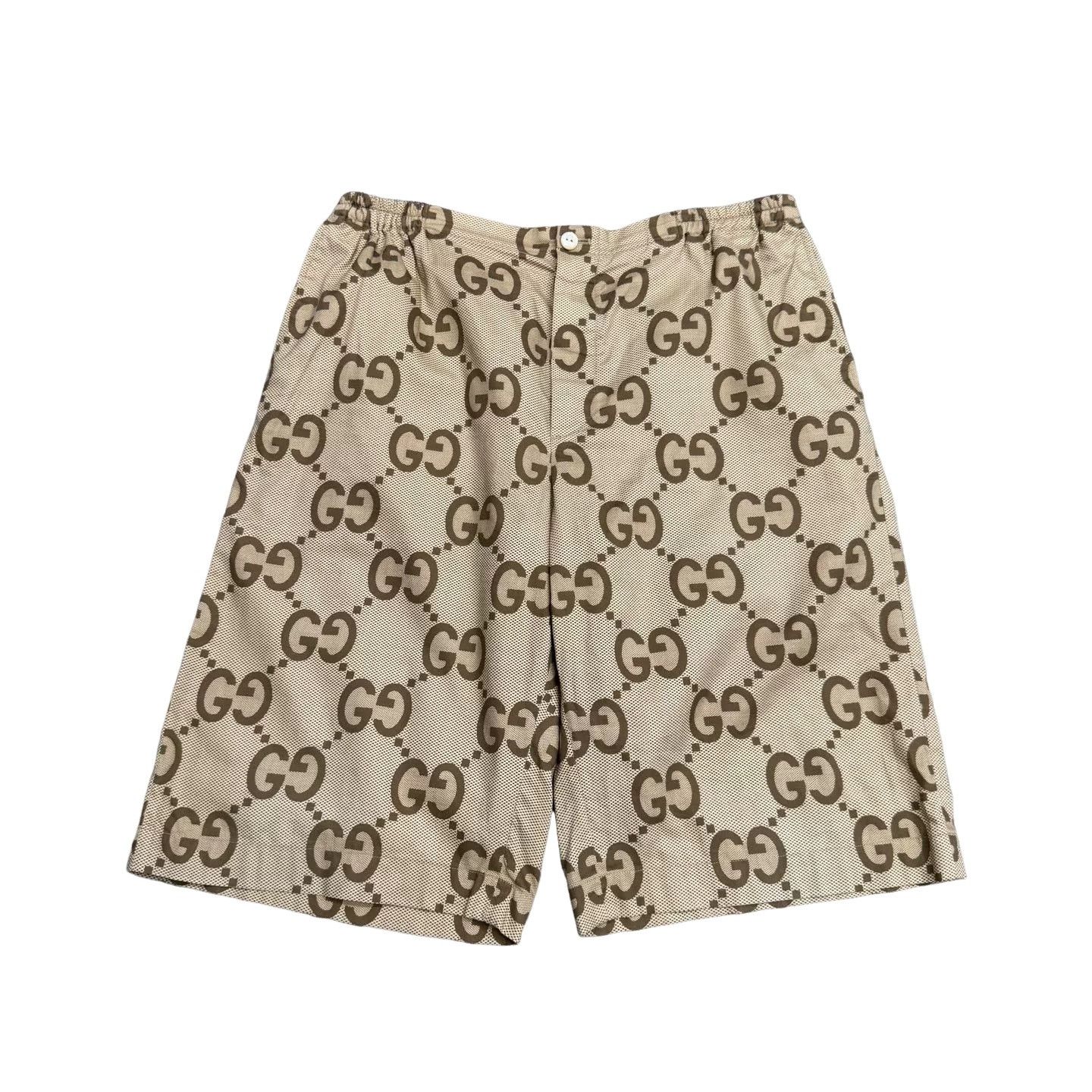 Gucci Gucci GG Monogram Pineapple Shorts Size 48 Size US 32 / EU 48 - 1 Thumbnail