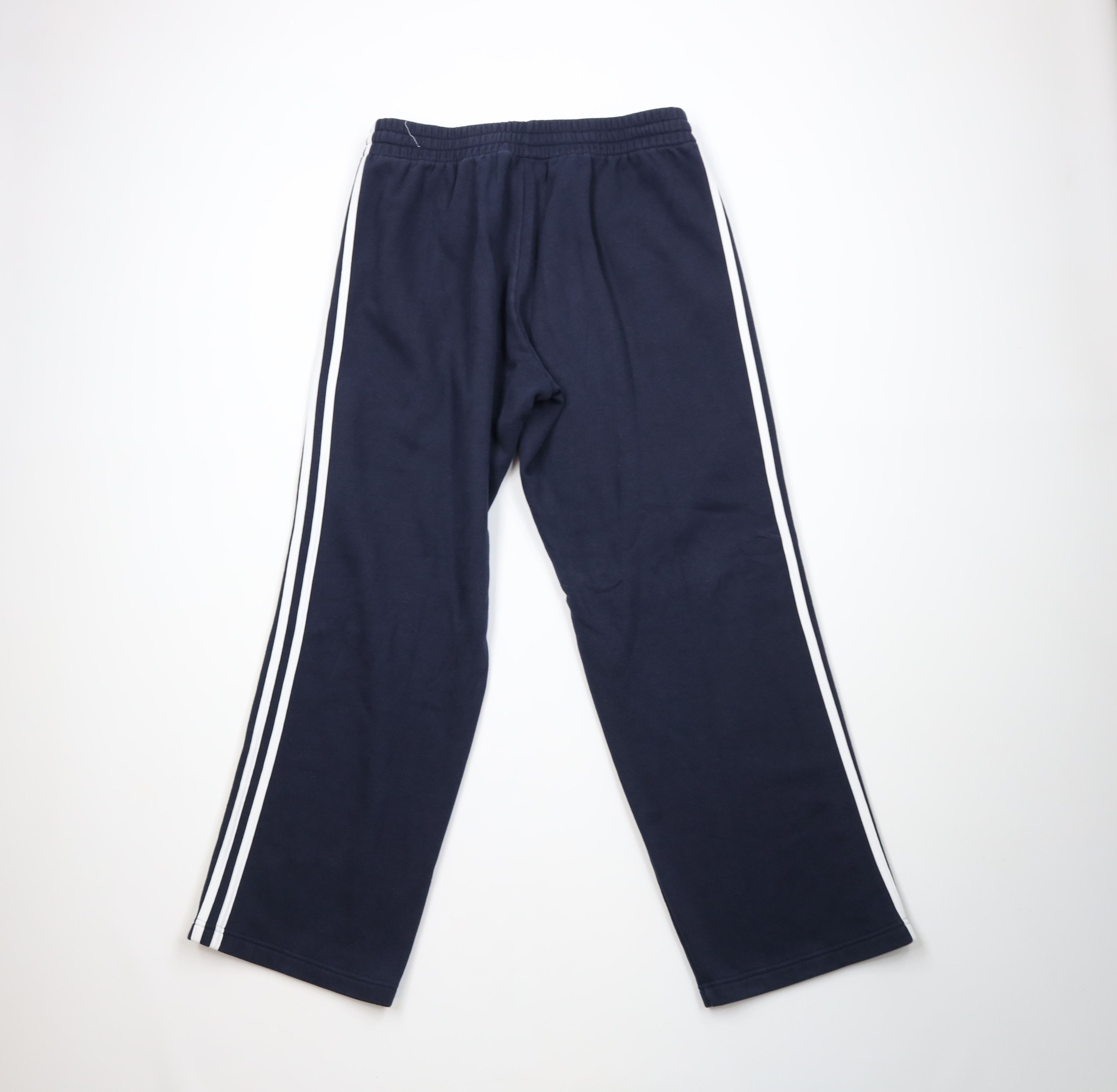 Adidas Vintage Y2K Adidas Spell Striped Wide Leg Sweatpants Blue Size US 36 / EU 52 - 11 Thumbnail
