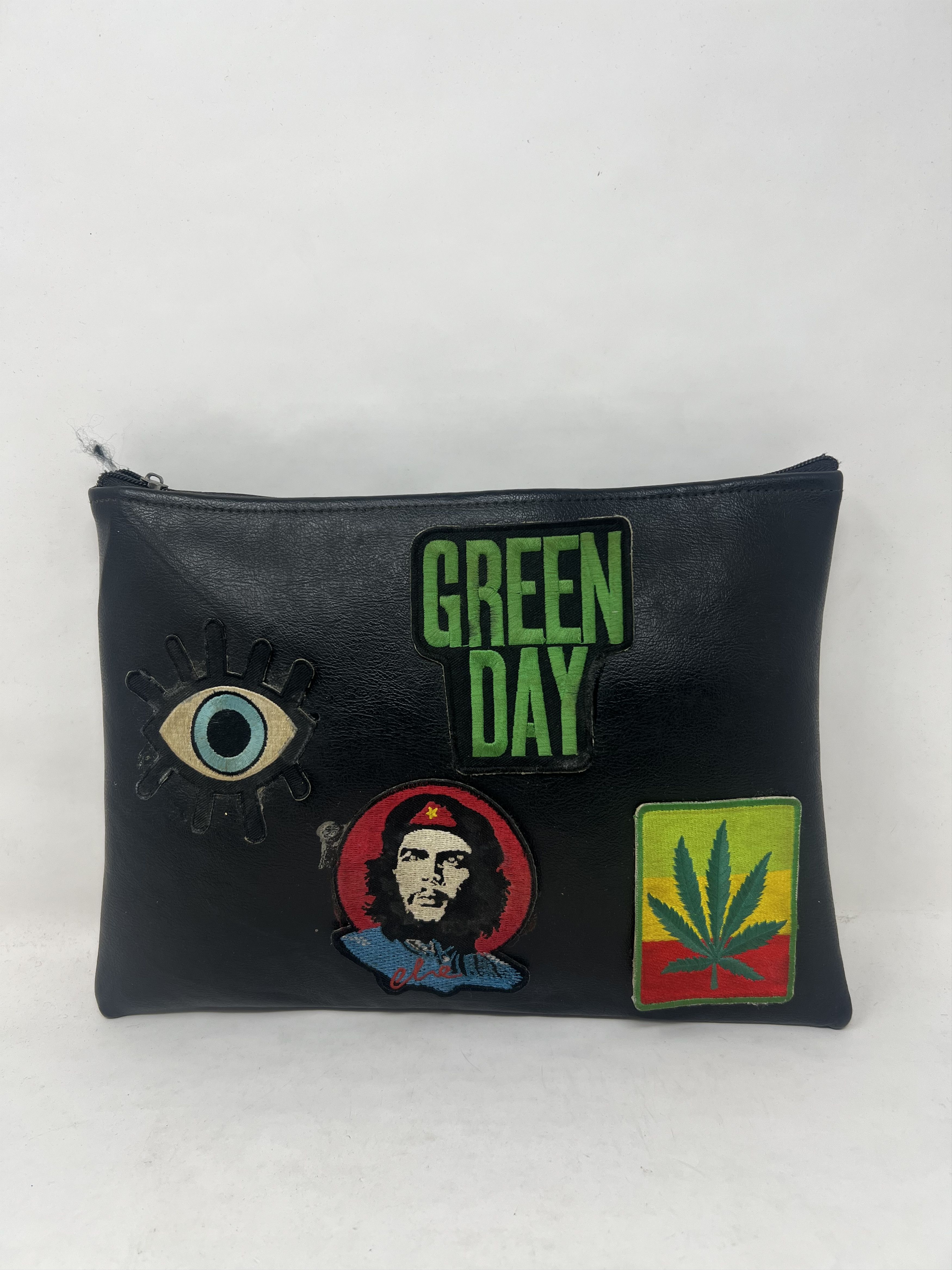 Seditionaries Leather Patches Clutch Bag Size ONE SIZE - 2 Thumbnail