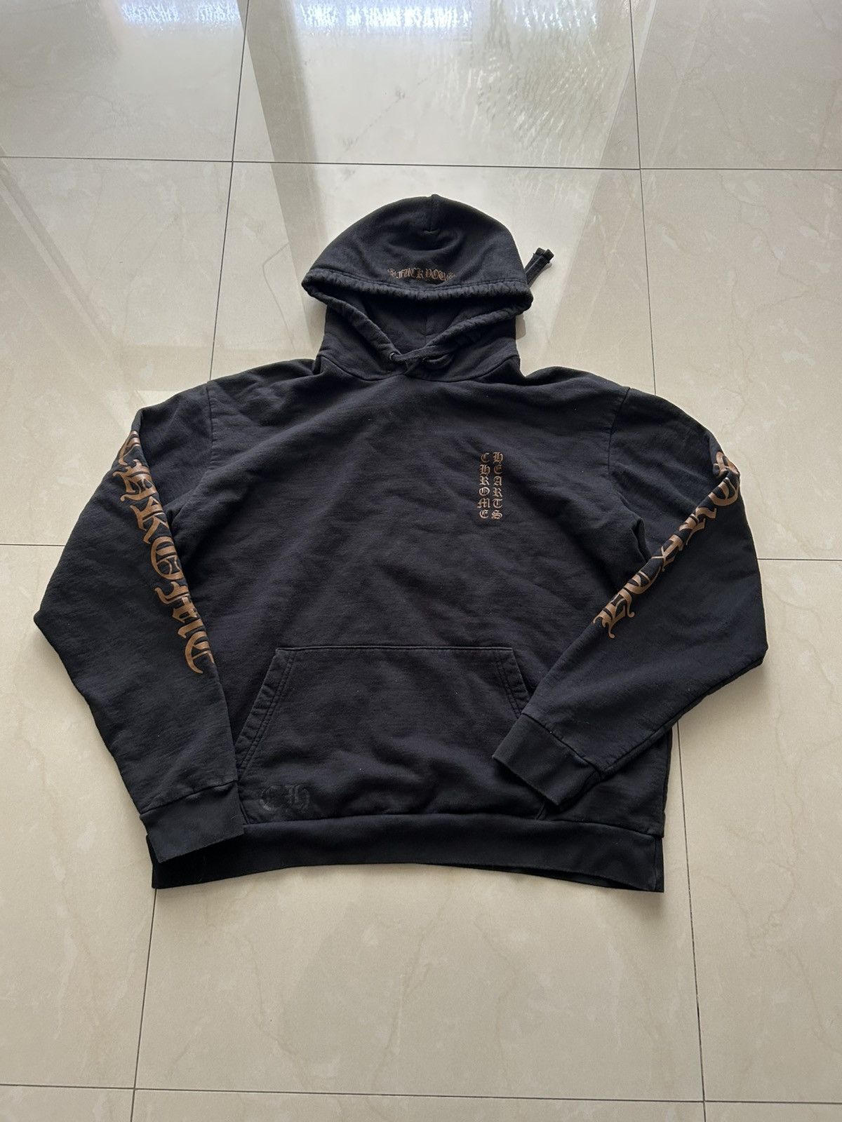 Chrome Hearts Brown Hoodie | Grailed