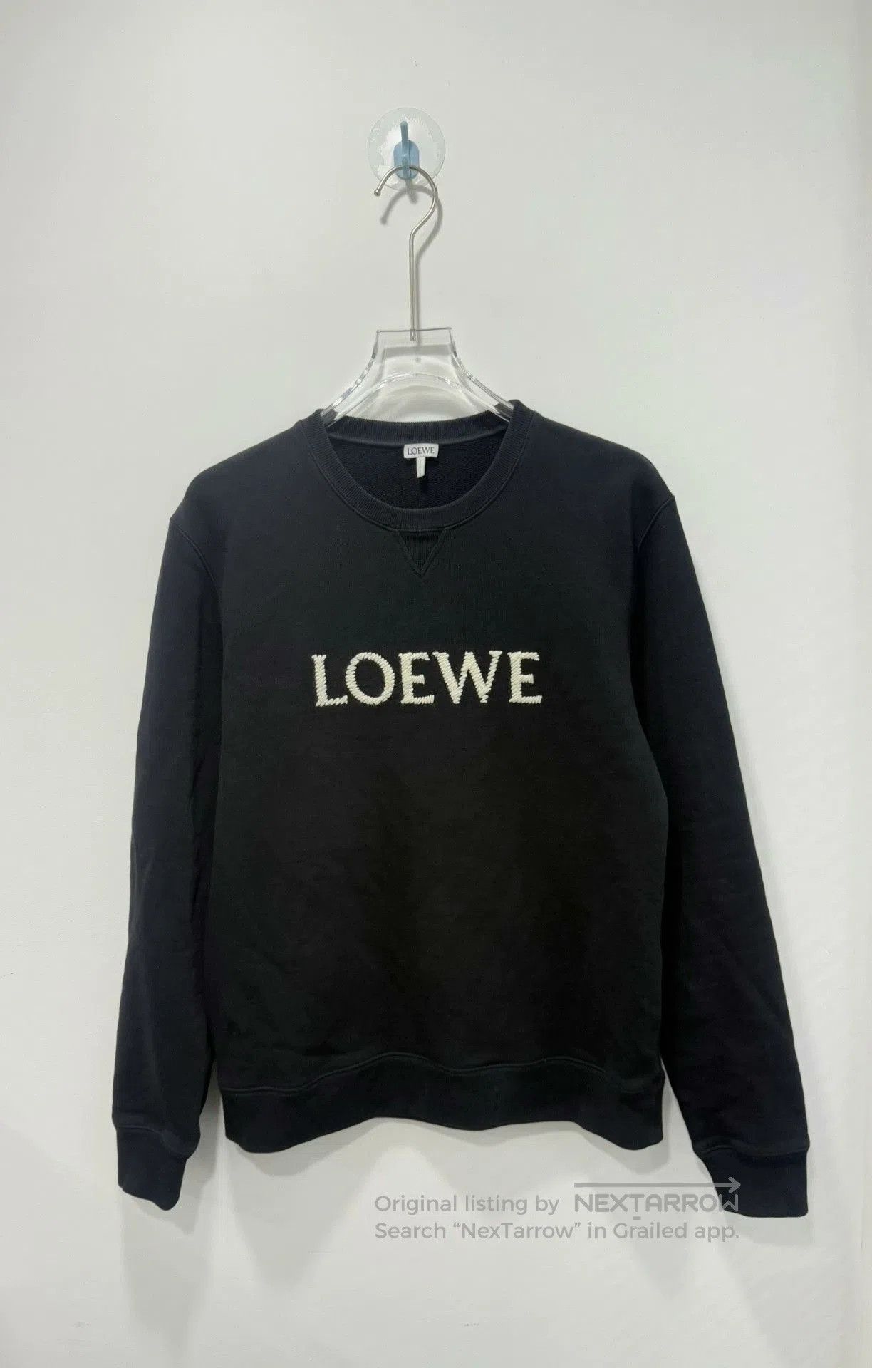 Loewe Black Logo Embroidery Long.