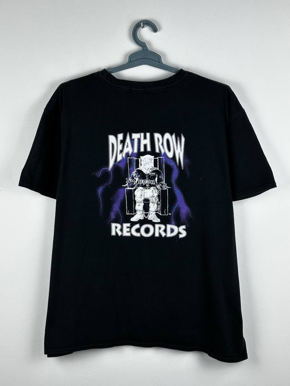 Death Row Records × Vintage Death Row Records Adult Only Faded T Shirt Size US XL / EU 56 / 4 - 7 Thumbnail