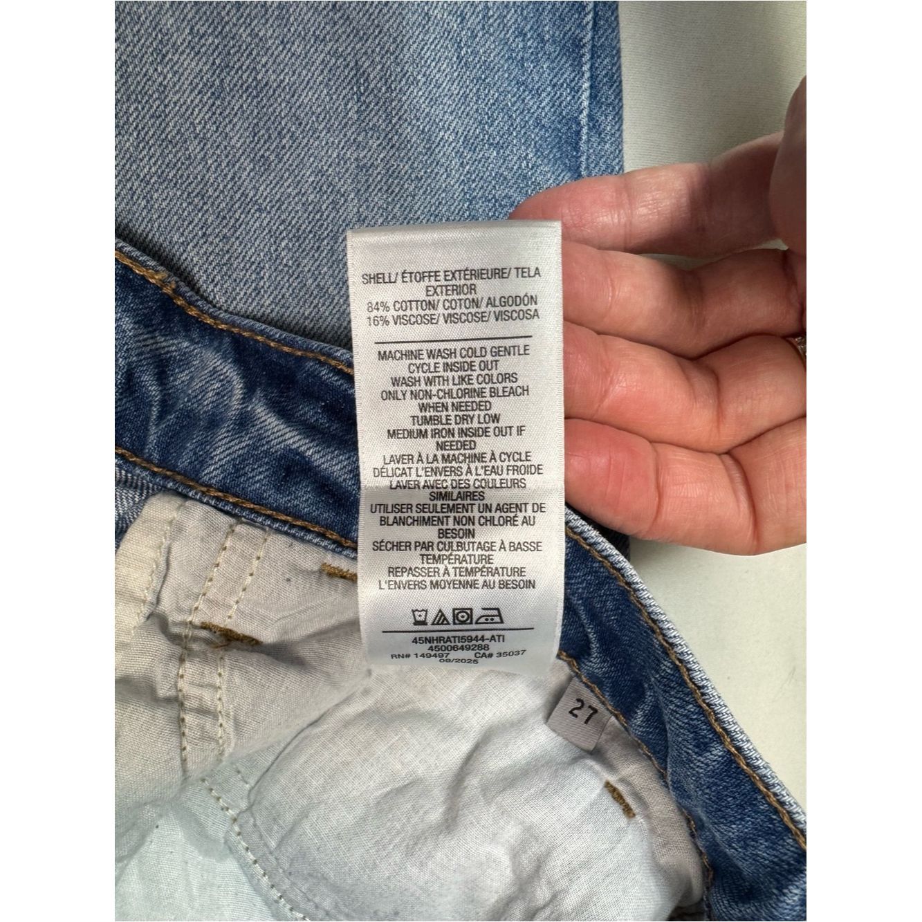 Joe's Joe's Low Rise Wide Leg Jeans In Altai Size 27 Size 27" / US 4 / IT 40 - 8 Thumbnail