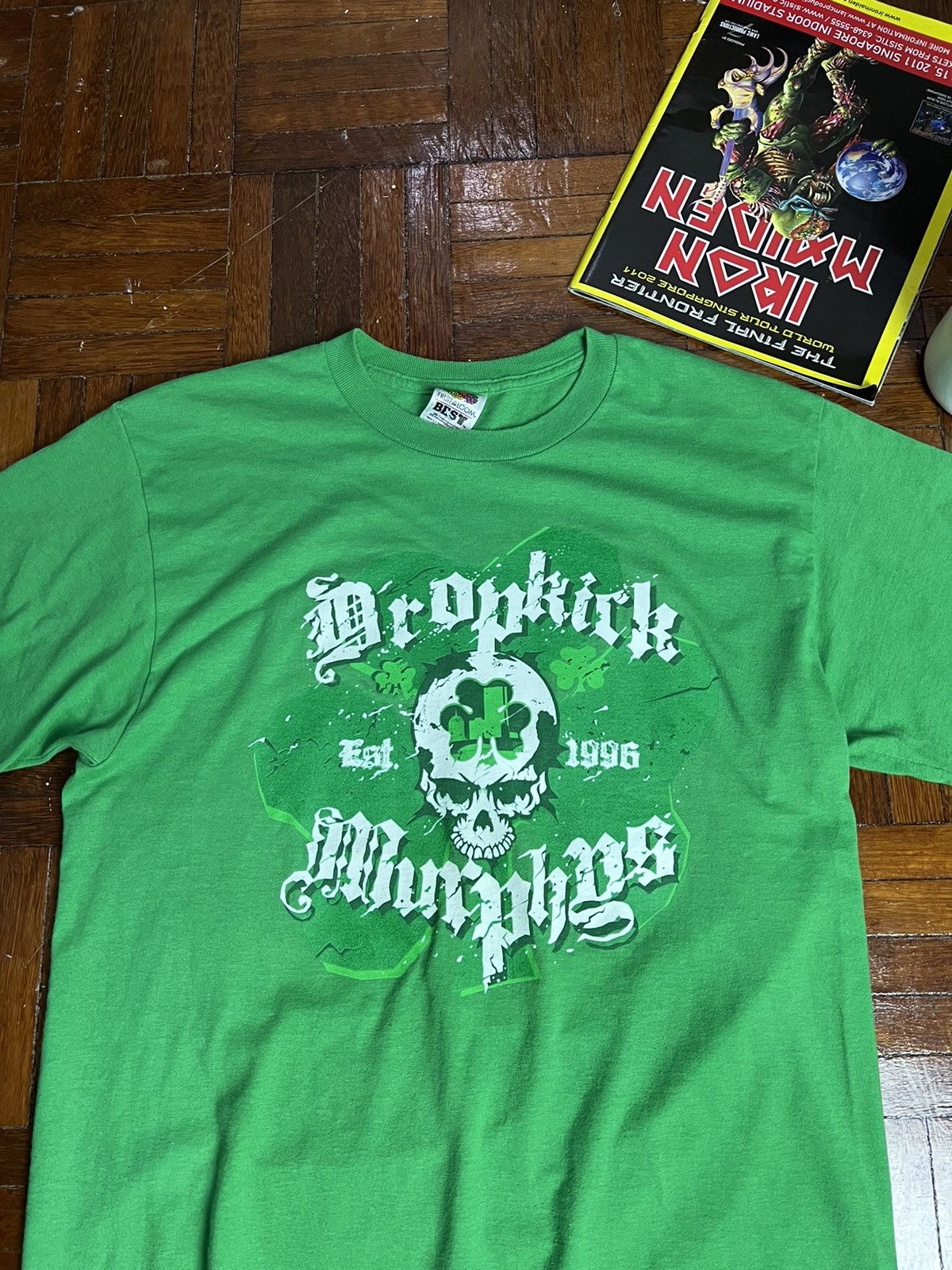 Band Tees × Vintage Vtg Dropkick Murphys Promo Album Concert T-Shirt Est. 1996 Size US M / EU 48-50 / 2 - 3 Thumbnail