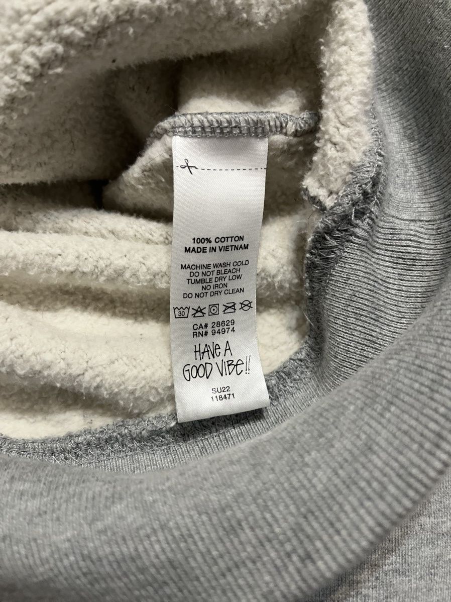 Stussy Light Grey Stussy Zip Up Hooded Sweatshirt Size US M / EU 48-50 / 2 - 5 Thumbnail