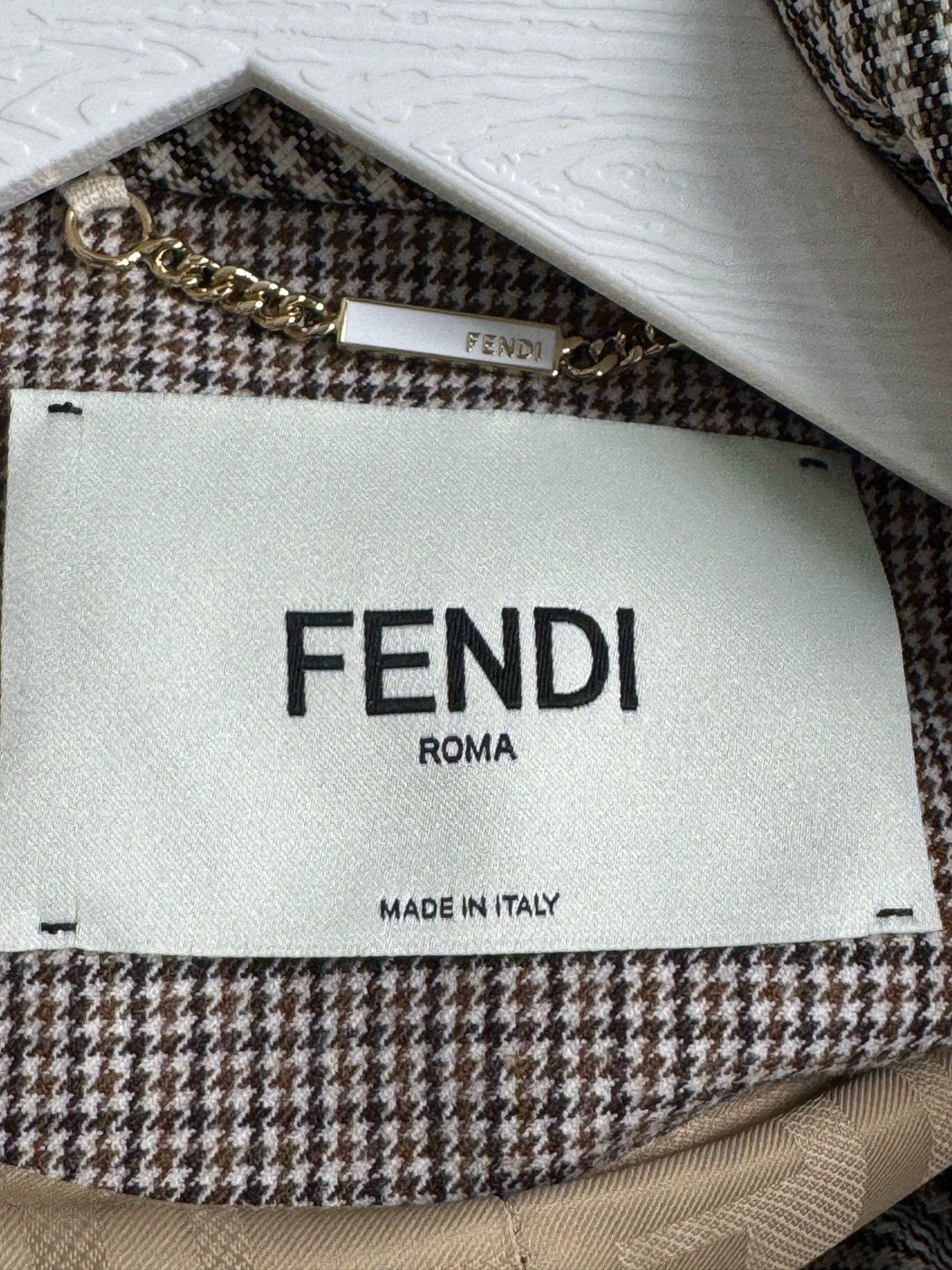 Fendi Fendi Check Jacket 36 Size XS / US 0-2 / IT 36-38 - 6 Thumbnail