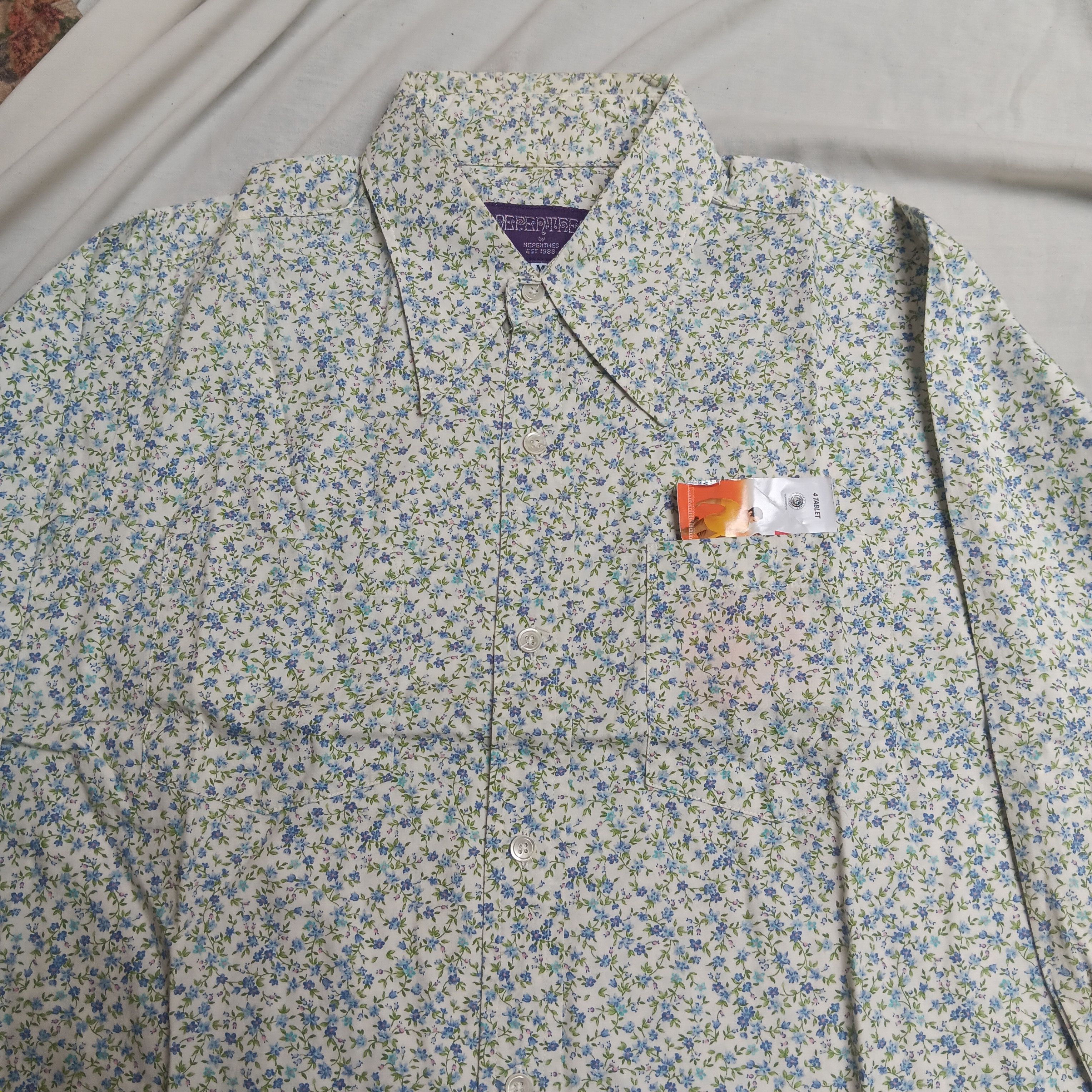 Needles × Nepenthes Nepenthes flowers shirt button up Size US M / EU 48-50 / 2 - 2 Thumbnail