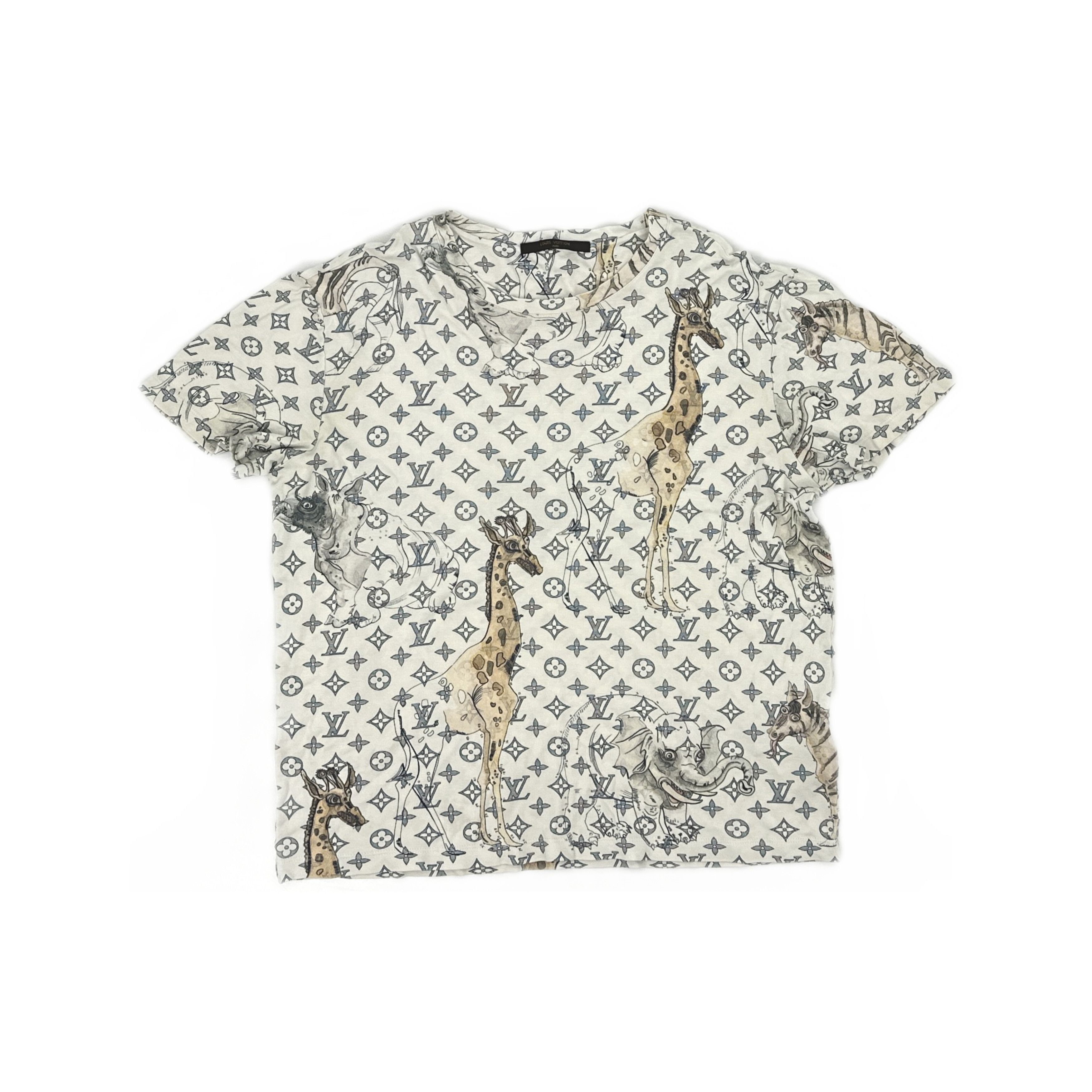 Louis Vuitton Louis Vuitton Animal Monogram T-Shirt Size S Size US S / EU 44-46 / 1 - 1 Thumbnail