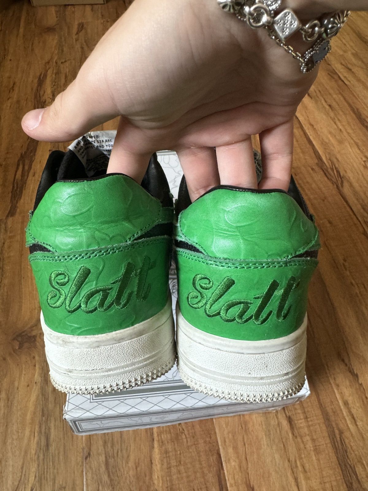 Bape Bape x Gunna Bapesta Low Size US 10.5 / EU 43-44 - 6 Thumbnail