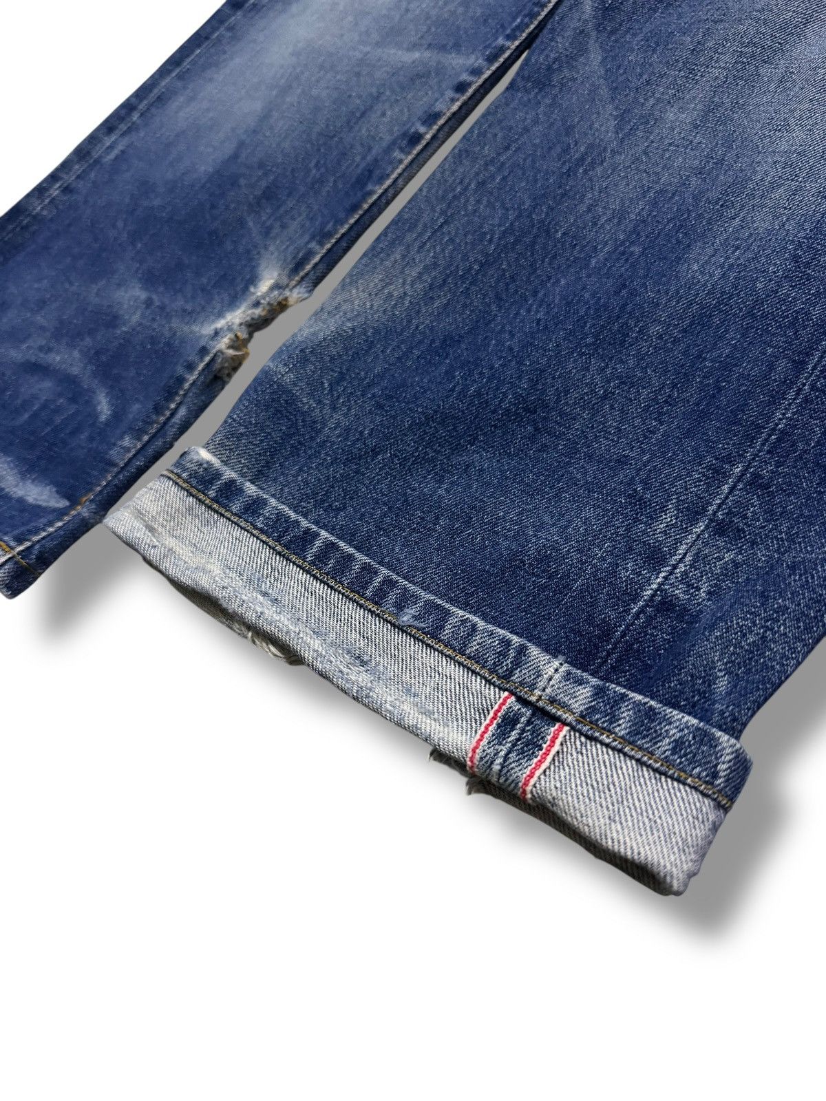 Gap Vintage Rare GAP 1969 Selvedge Redline Made in Italy ~ W31 Size US 31 - 8 Thumbnail