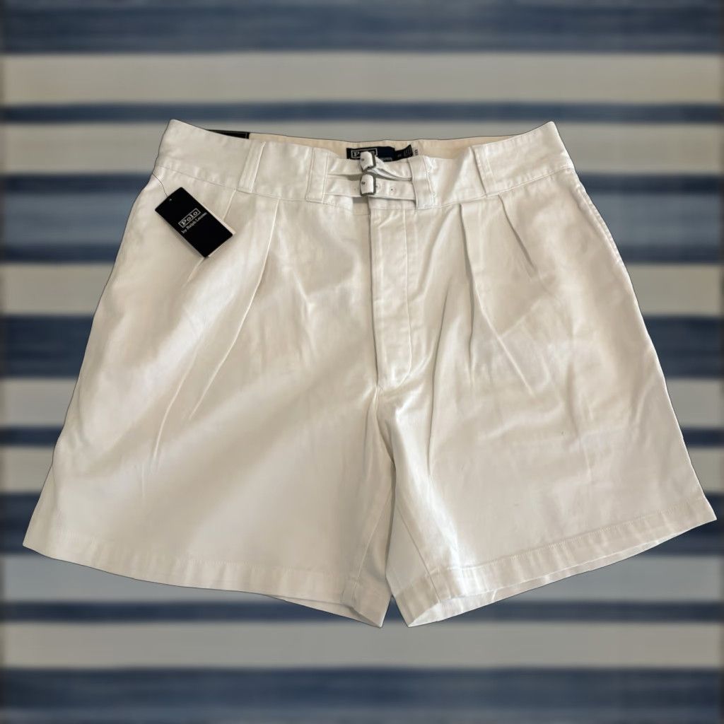 Polo Ralph Lauren Polo Ralph Lauren Chino Shorts White Polo Ralph Lauren Relaxed Regular Size 38 Men NWT 168 Lighthouse Lighthouse White Size US M / EU 48-50 / 2 - 1 Thumbnail