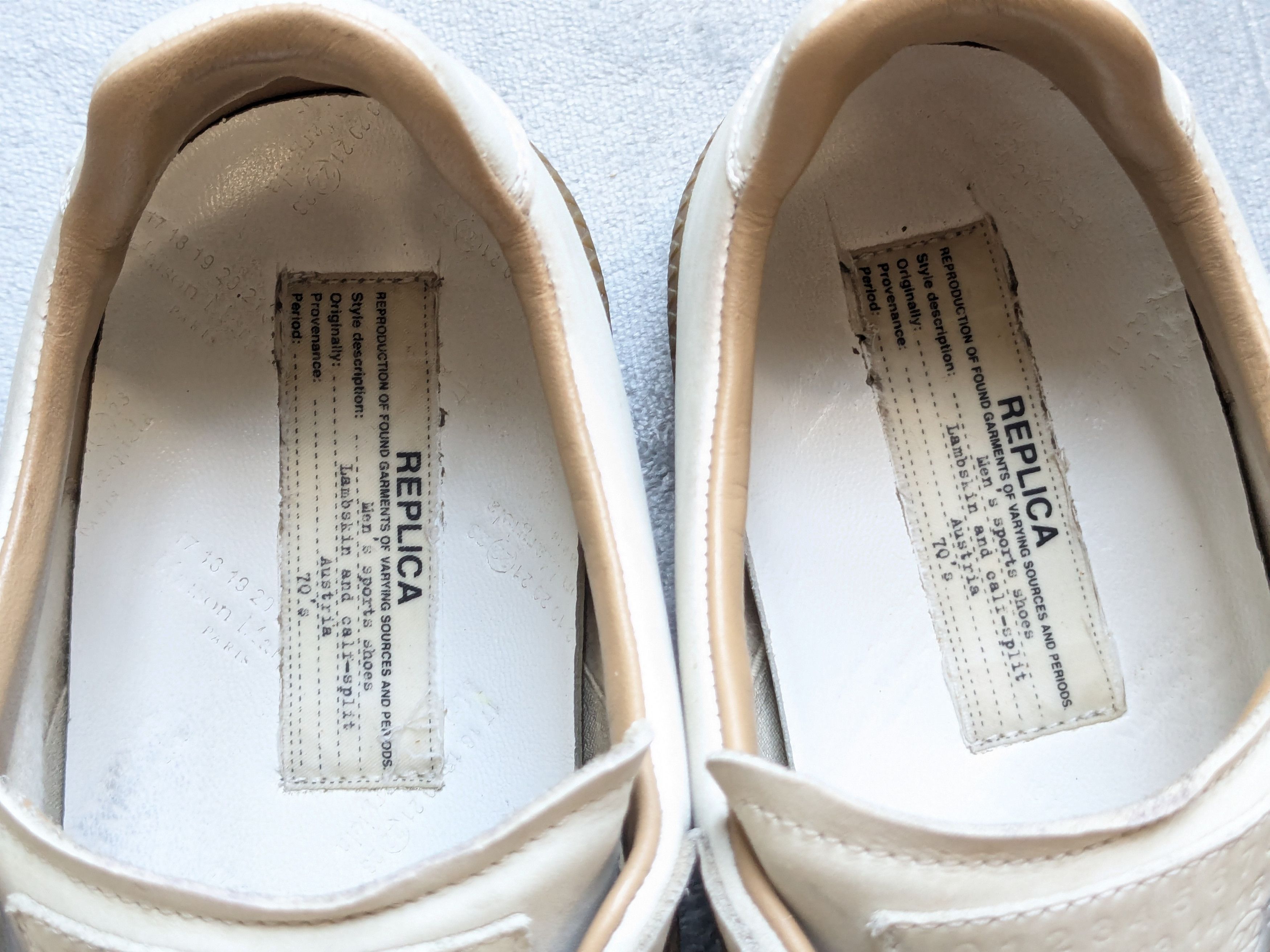 Maison Margiela Maison Margiela Replica GAT Paint Splatter 10 43 Gum Low Size US 10 / EU 43 - 8 Thumbnail