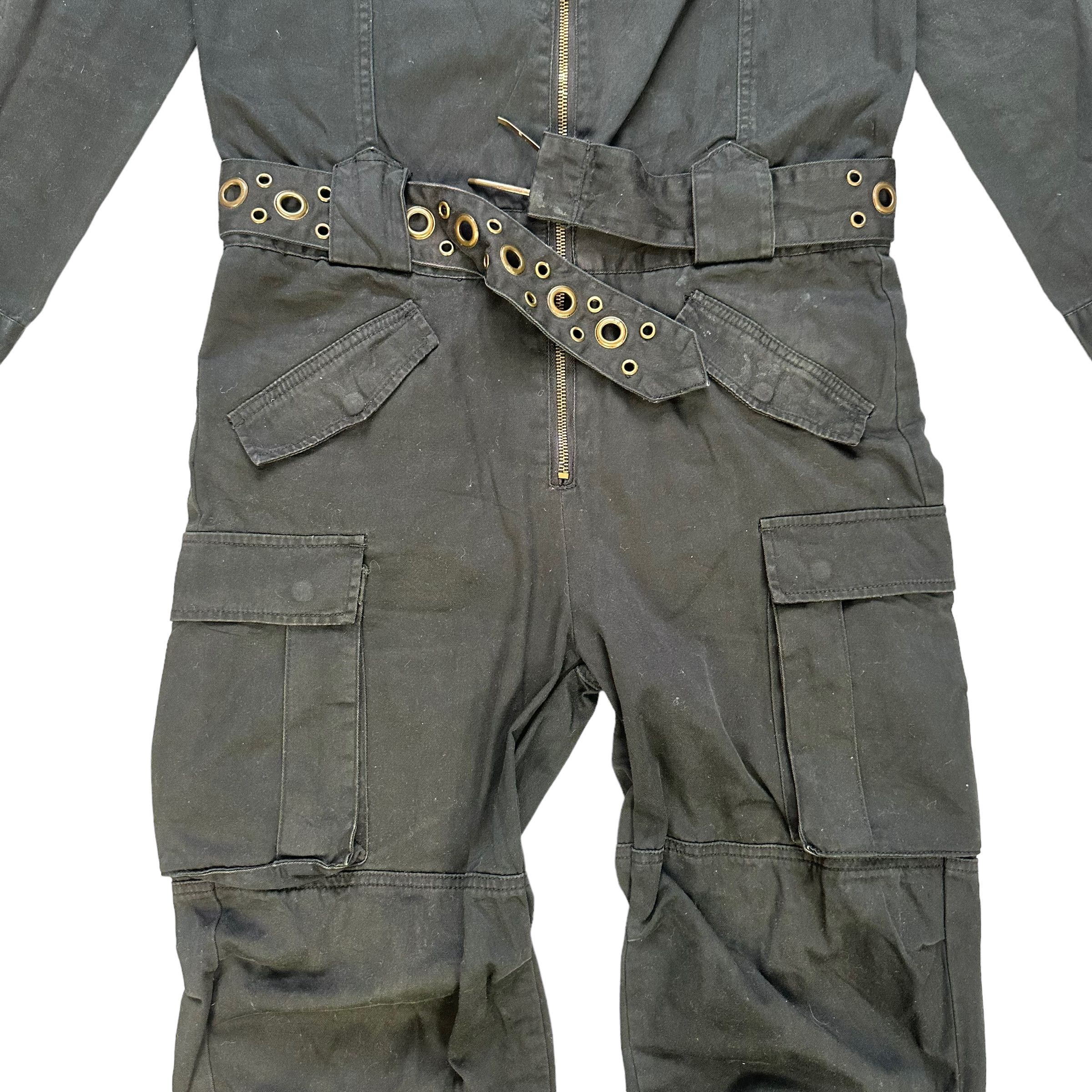 LOWBOX LOWBOX PREMIUM BIG LOGO BONDAGE CARGO COVERALL #8521-012 Size US 34 / EU 50 - 10 Thumbnail