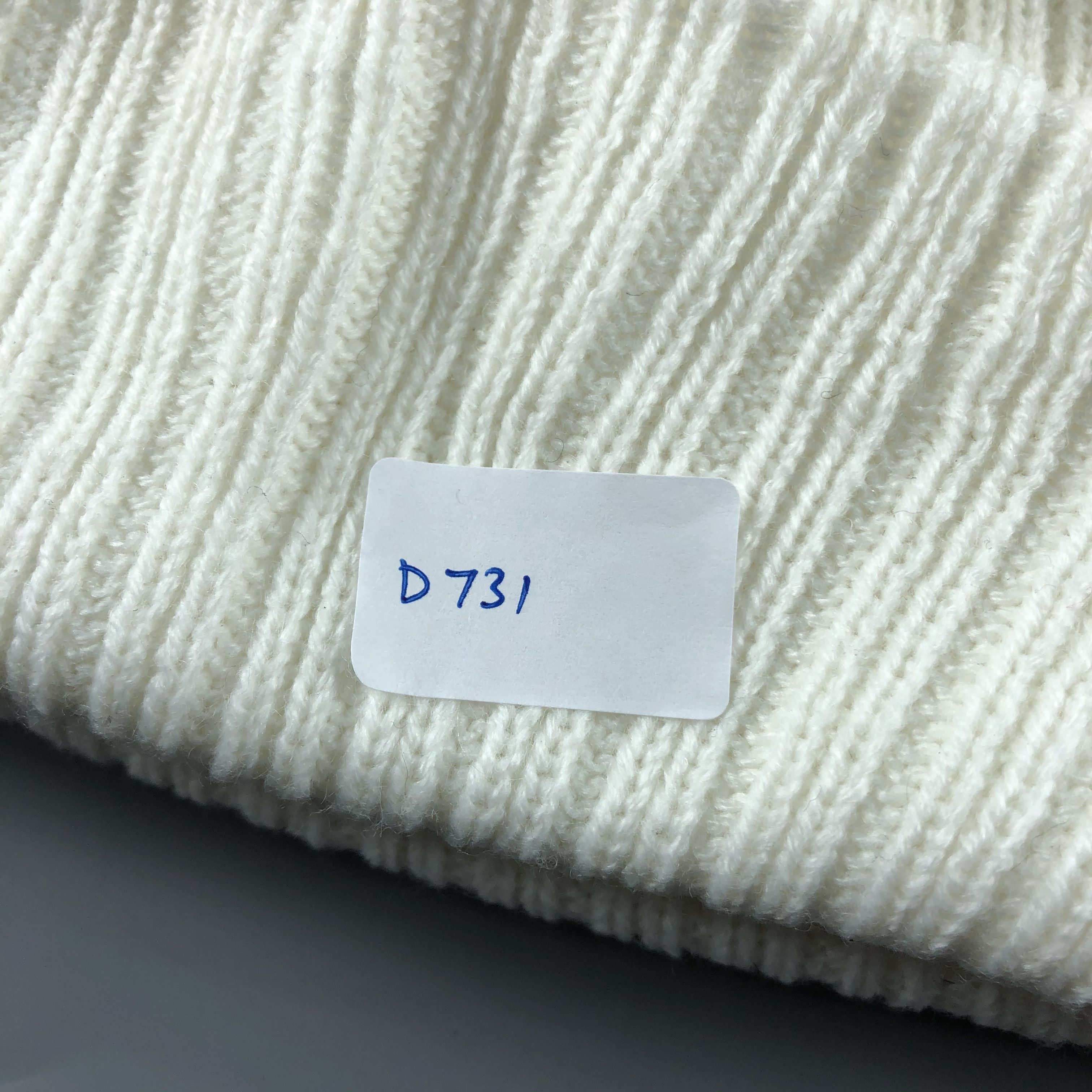 Japanese Brand × Vintage Unknown White Bobble Beanie Snow Hat Snow Cap -D731 Size ONE SIZE - 6 Thumbnail