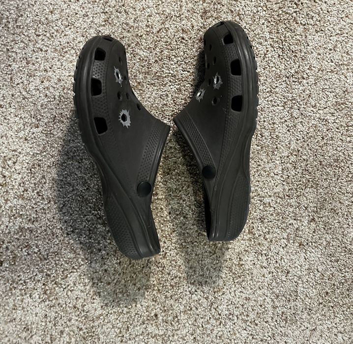 Crocs Shrapnel Bulletproof Crocs Slip-Ons | Grailed