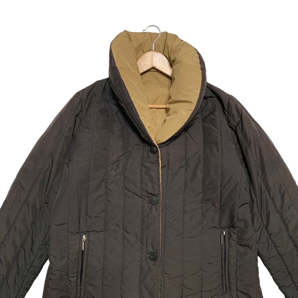 Other Italian Designer Ottimo Braccio Reversible Quilted Jacket Size US M / EU 48-50 / 2 - 7 Thumbnail