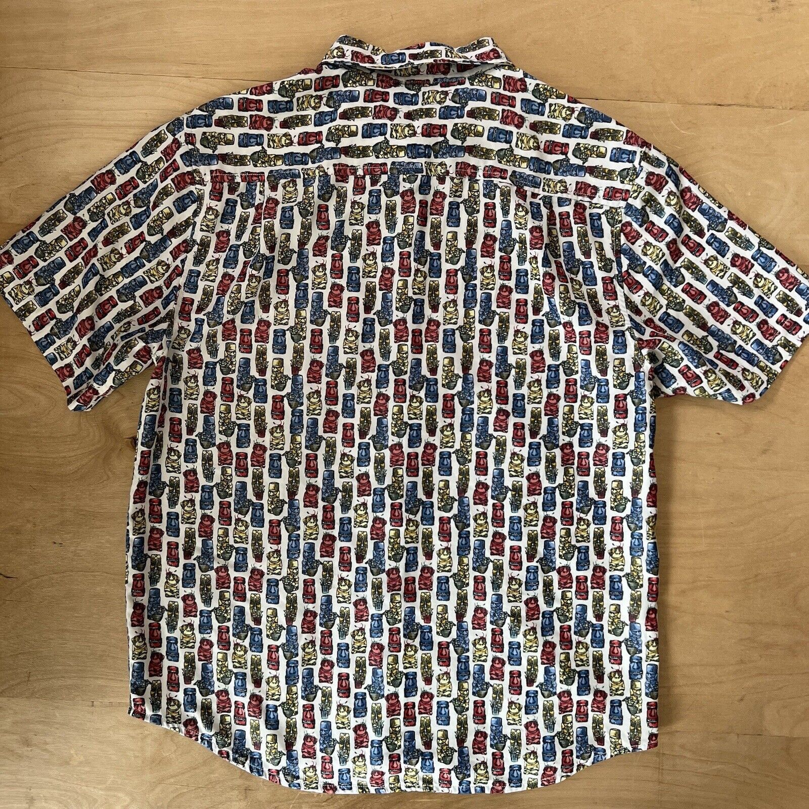 Tommy Bahama Tommy Bahama Coconut Point Shirt M Multicolor Tiki Hawaiian Size US M / EU 48-50 / 2 - 7 Thumbnail