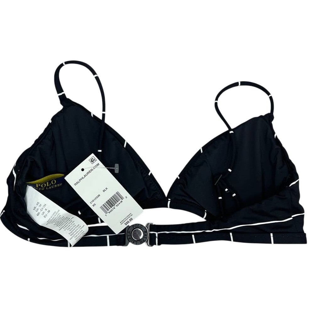 Ralph Lauren Polo Ralph Lauren Women's Panama Striped Triangle Bikini Top Size XS / US 0-2 / IT 36-38 - 3 Thumbnail