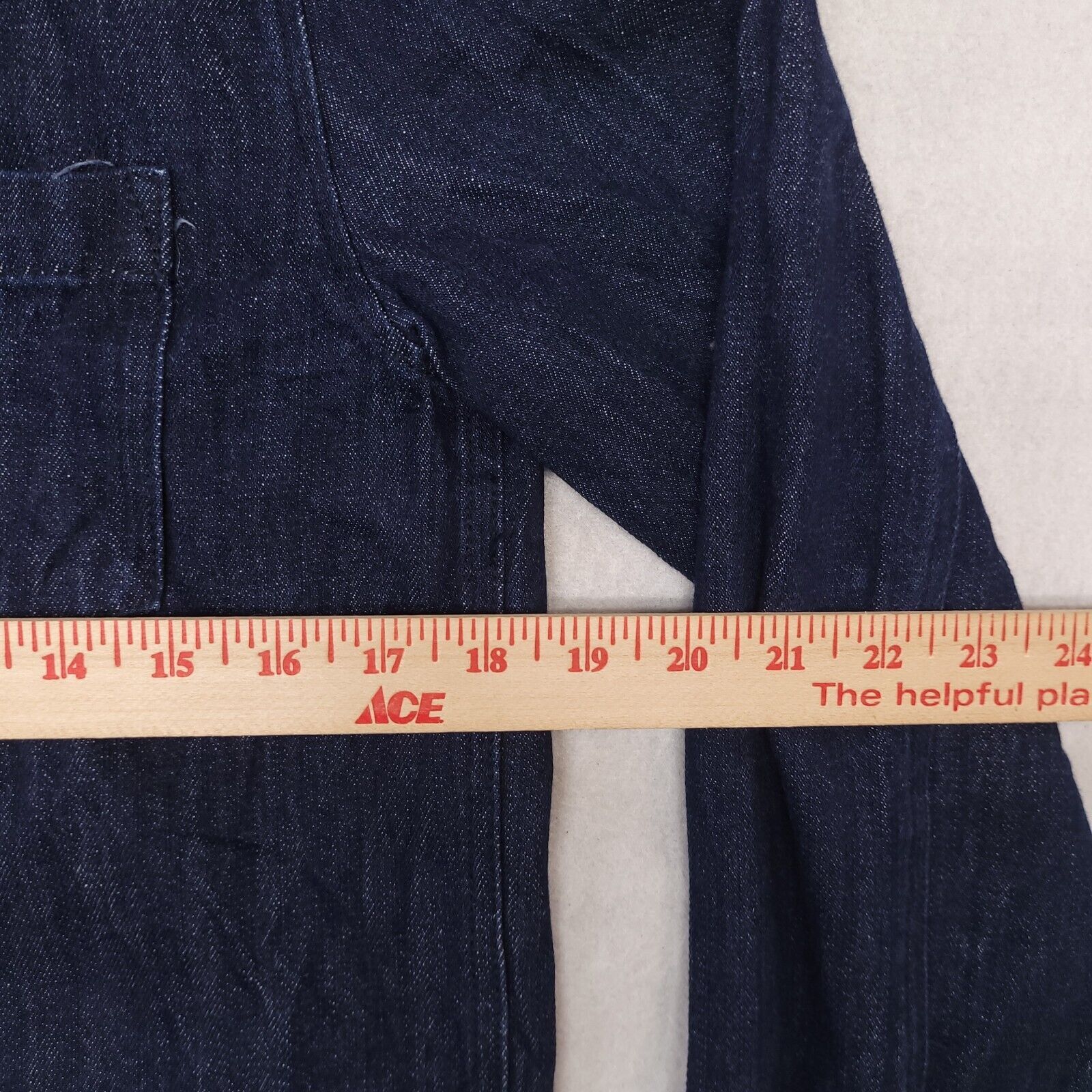 H&M H&M Zip Up Long Sleeve Denim Jean Jacket Womens Size S Blue Size S / US 4 / IT 40 - 6 Thumbnail