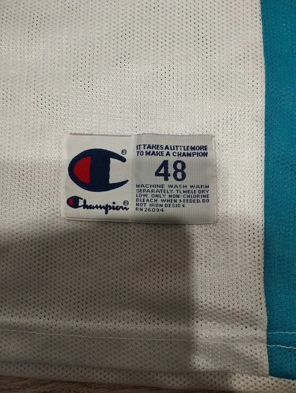 Champion Champion Detroit Pistons Grant Hill shirt jersey NBA logo 48 Size US L / EU 52-54 / 3 - 2 Thumbnail