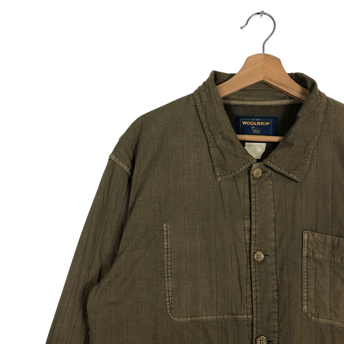Vintage × Woolrich Woolen Mills 🔥Rich Brown - Cargo Inspector Chore Work Jacket Woolrich Size US M / EU 48-50 / 2 - 3 Thumbnail