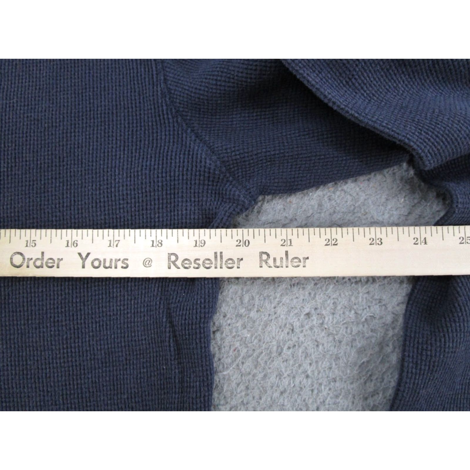 Old Navy Old Navy Y2K Waffle-Knit Shirt Men L Blue Cotton Vintage Thermal Crew Neck T-Shirt Size US L / EU 52-54 / 3 - 5 Thumbnail