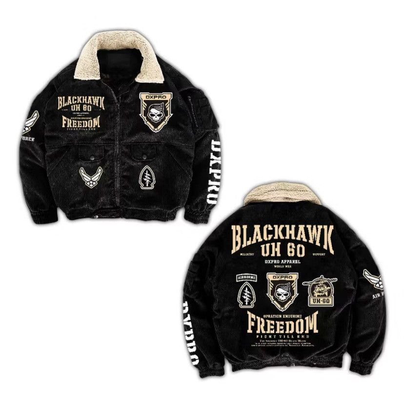 Other Bomber jacket Blackhawk Corduroi Size US L / EU 52-54 / 3 - 5 Thumbnail