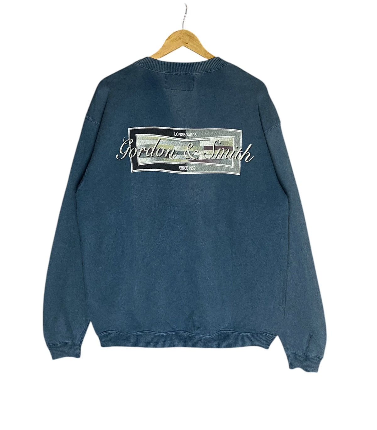 Vintage Vintage Gordon & Smith Sunfaded Sweatshirt Size US L / EU 52-54 / 3 - 3 Thumbnail
