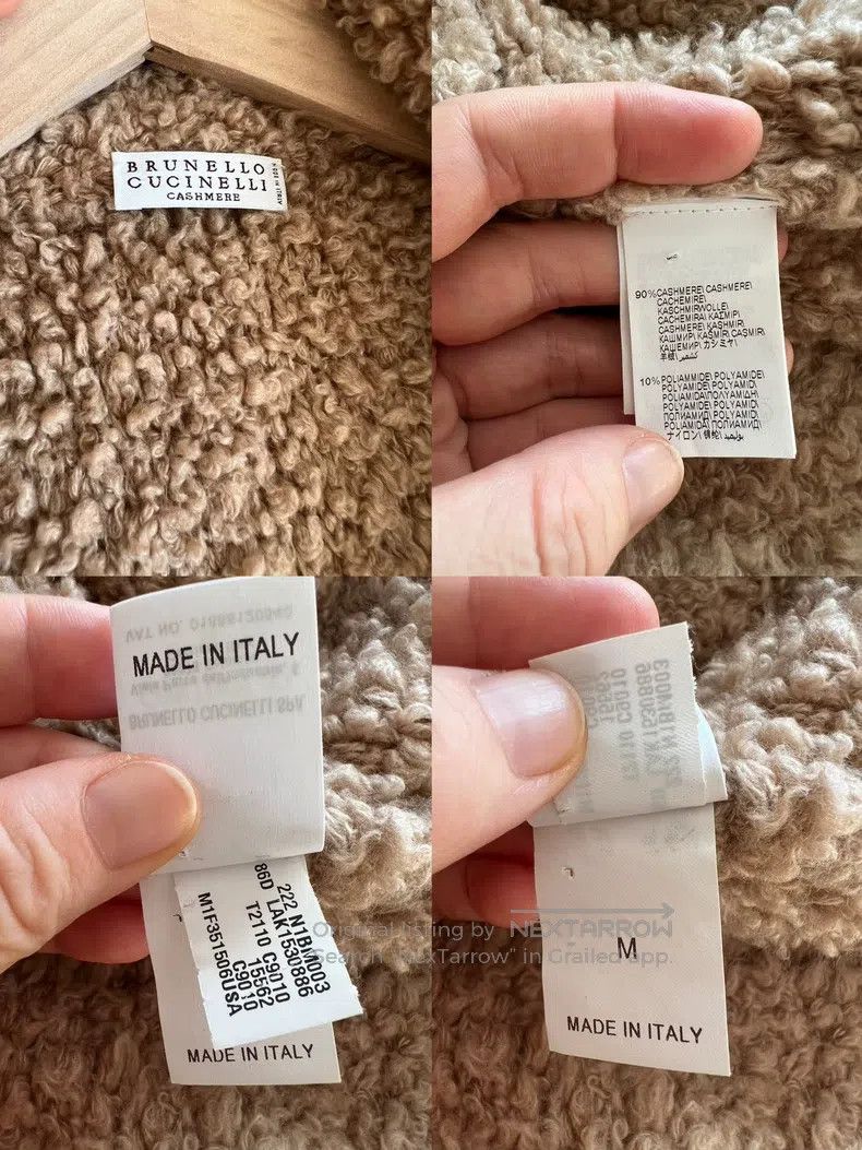 Brunello Cucinelli Brunello Cucinelli Cashmere Knit Jacket Size M / US 6-8 / IT 42-44 - 8 Thumbnail