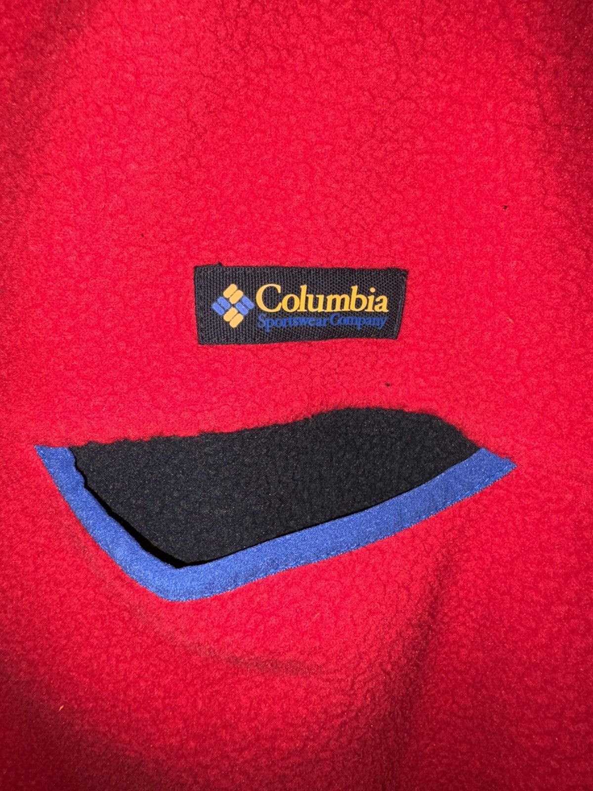 Columbia Columbia Wapitoo Fleece Red Retro Sweatshirt Size US XXL / EU 58 / 5 - 4 Thumbnail