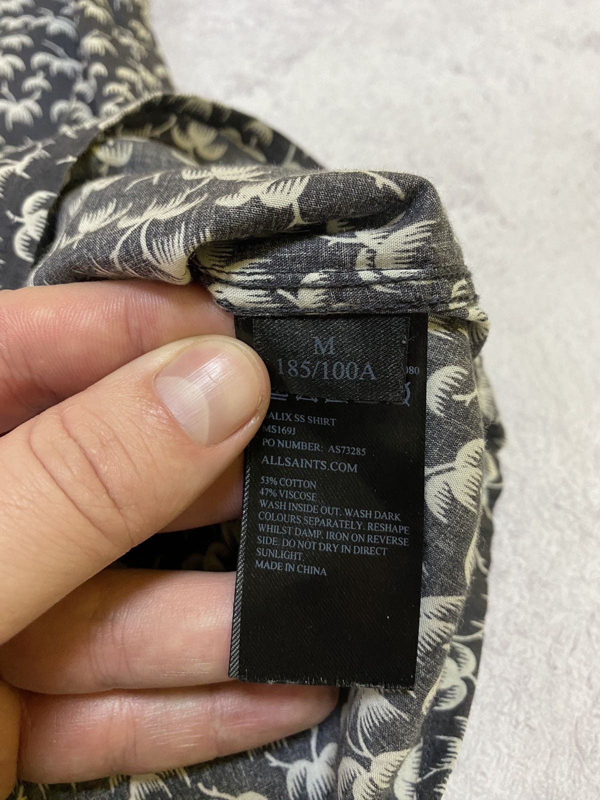 Allsaints Allsaints Hawaiian shirt Size US M / EU 48-50 / 2 - 7 Thumbnail