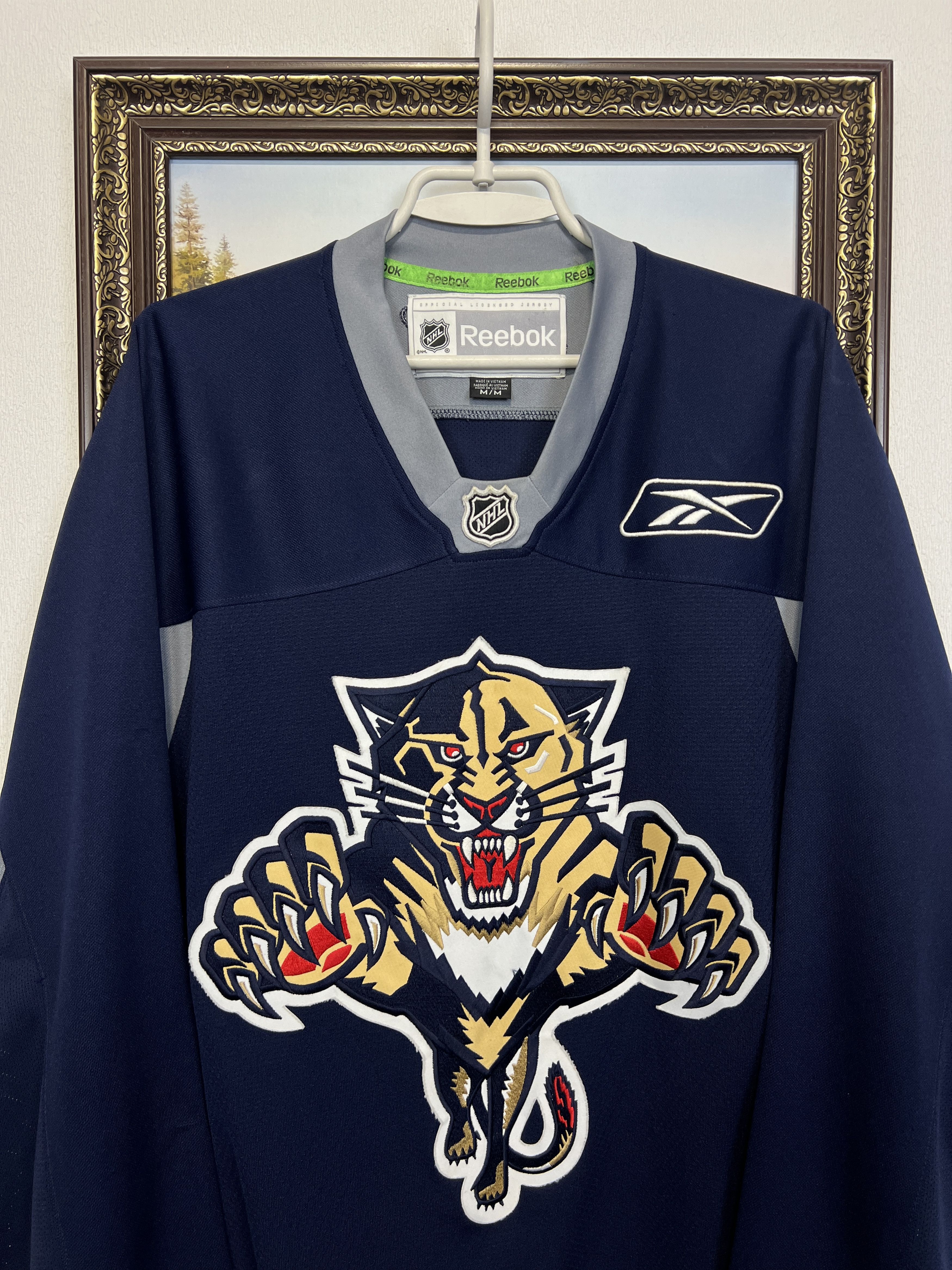 Reebok Vintage Florida Panthers NHL Jersey Trikot Ice Hockey Rare Size US M / EU 48-50 / 2 - 2 Thumbnail