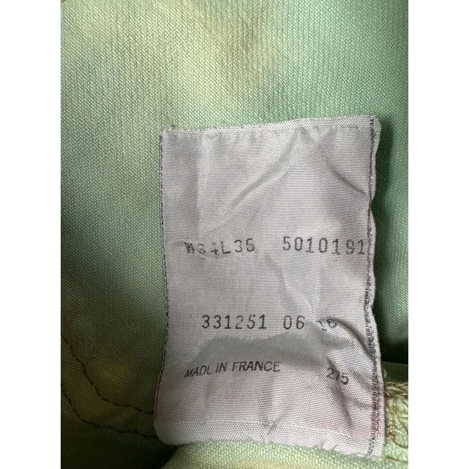 Levi's VINTAGE Levi's 501 Jeans Men Regular 32x35 Denim Blue Acid Wash Straight Leg Button Fly France Grunge 90s Logo Retro Classic Mens Size US 32 / EU 48 - 7 Thumbnail
